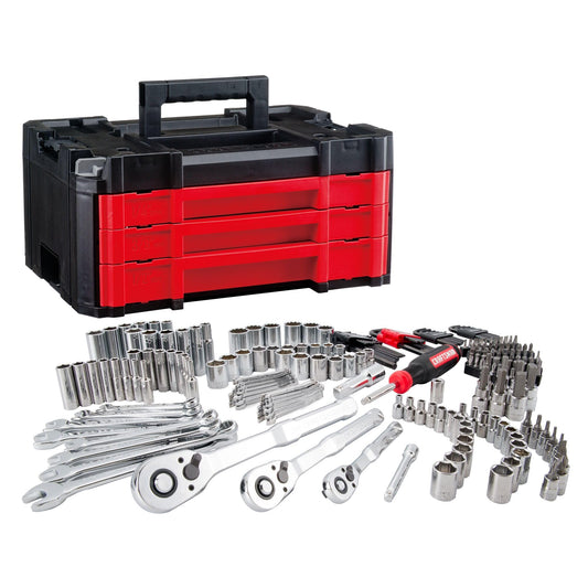 Craftsman VERSASTACK - Juego de herramientas mecánicas de 1/4 pulgadas, 3/8 pulgadas y 1/2 pulgadas, 230 piezas (CMMT45306)