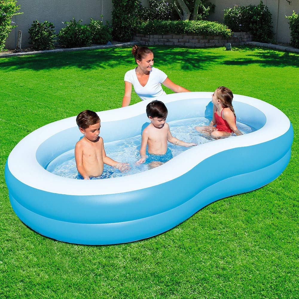 Bestway 103 x 62 x 18-Inch The Big Lagoon Family Pool by Bestway