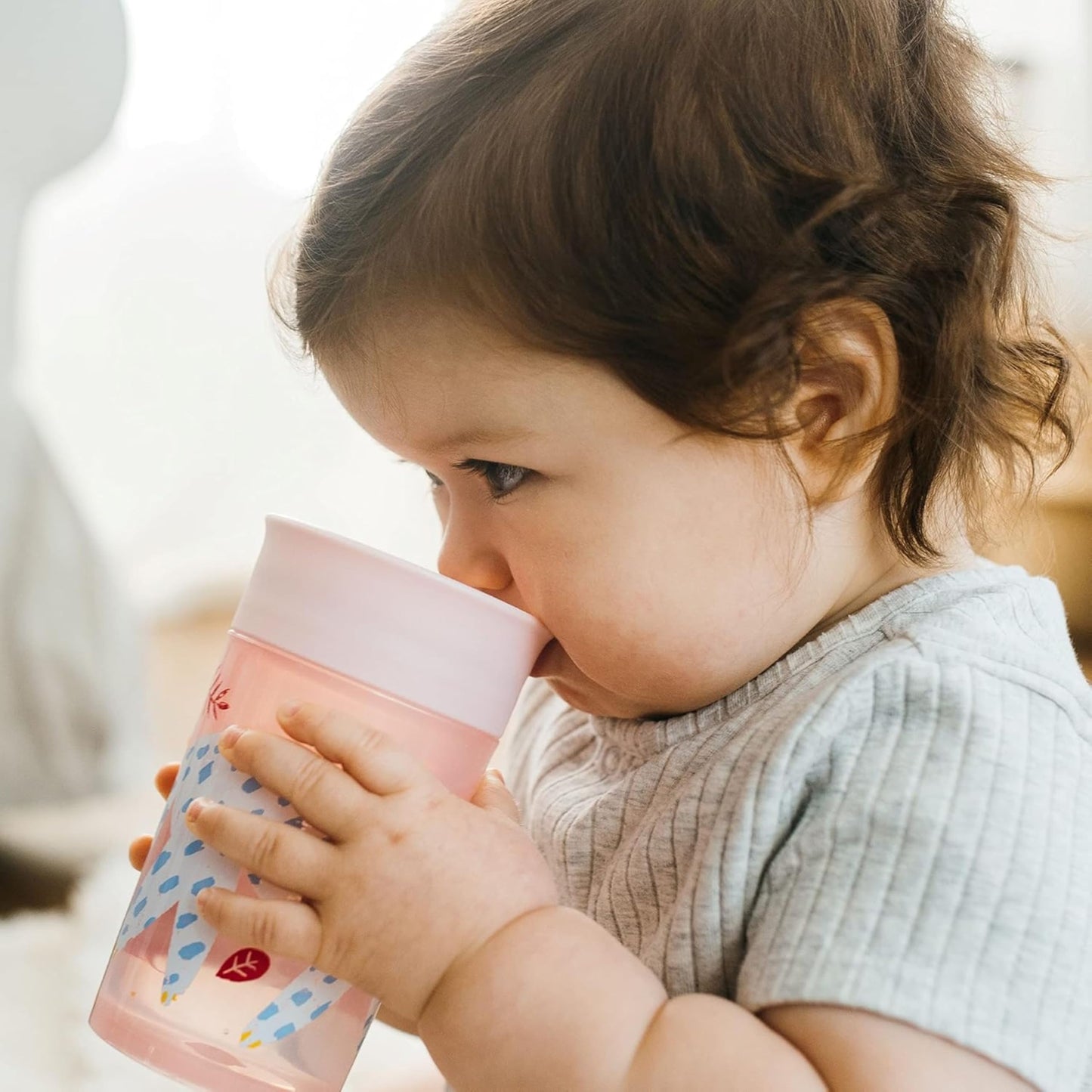 Dr. Brown's Milestones™ Cheers360™ Cup, rosa, 10 onzas