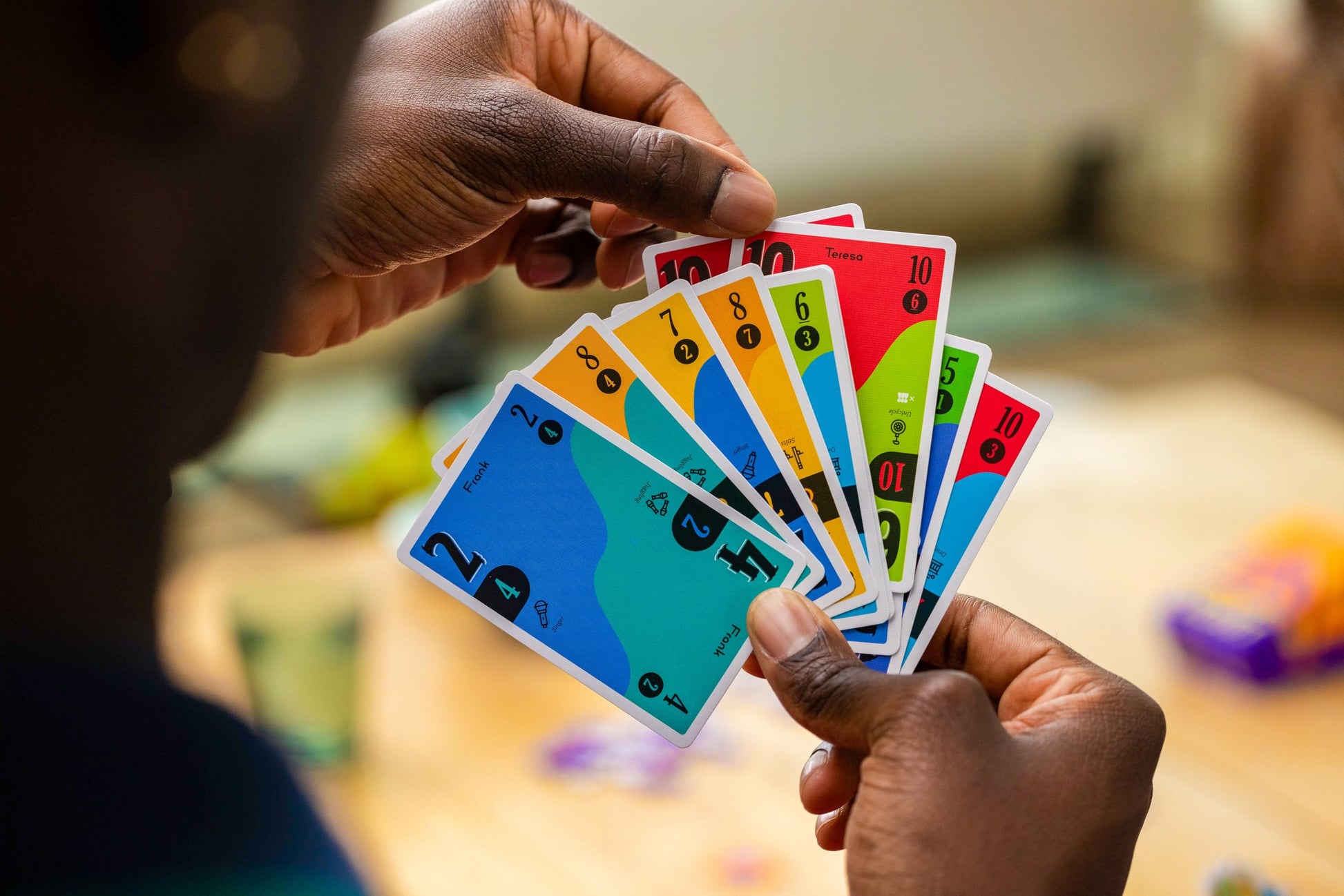 Juego de Cartas Oink Games Scout estratégico portátil