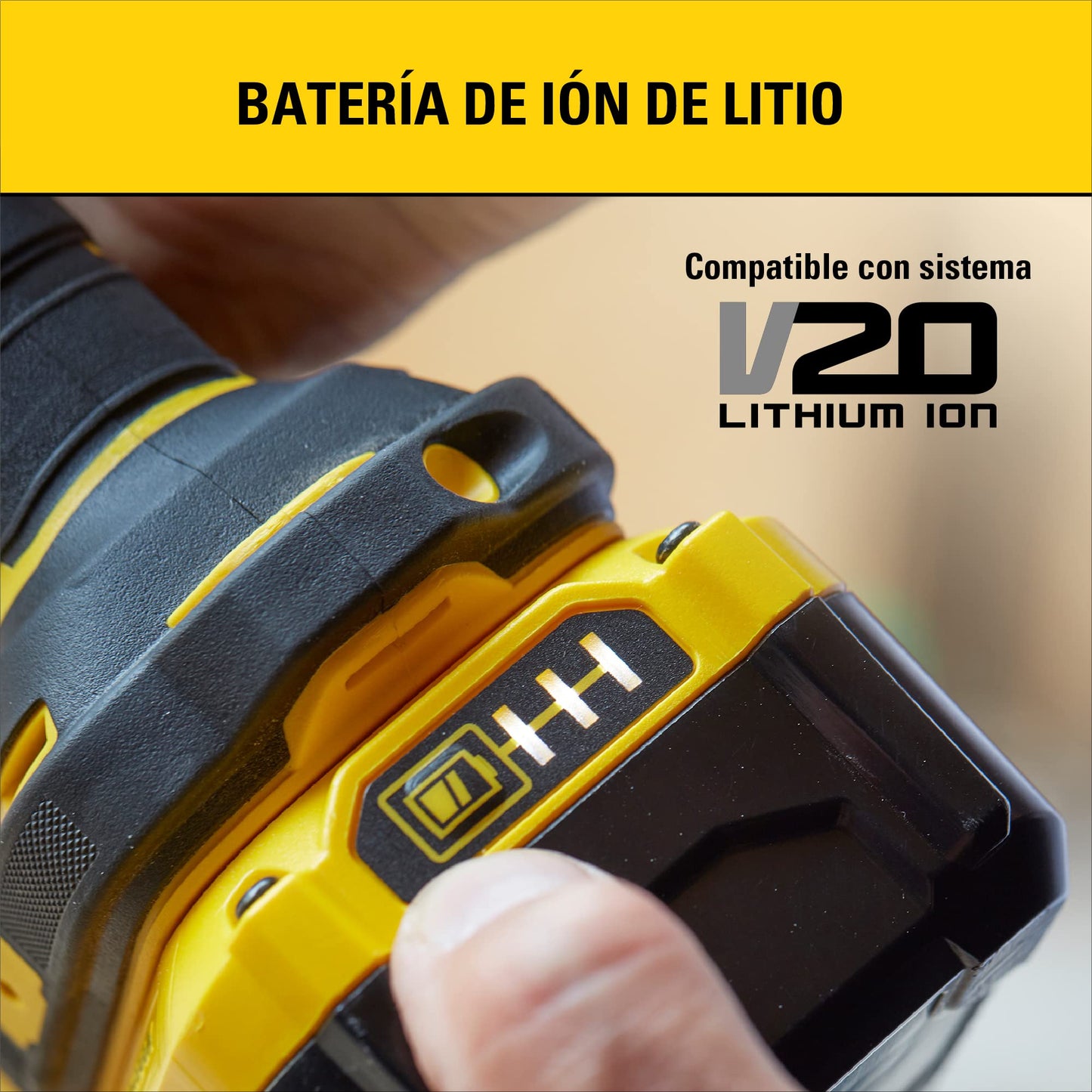 STANLEY Rotomartillo Inalámbrico 1-1/8" (22mm), Incluye Baterías, Cargador y Caja de Herramientas, SBH900M2K