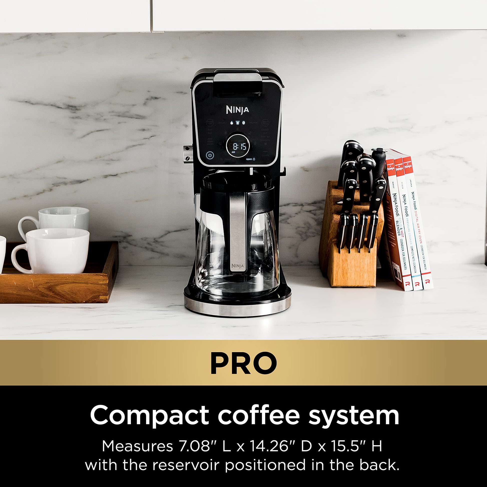 Cafetera Ninja DualBrew Pro Specialty 12 Tazas con Combo K-Cup caliente y helada
