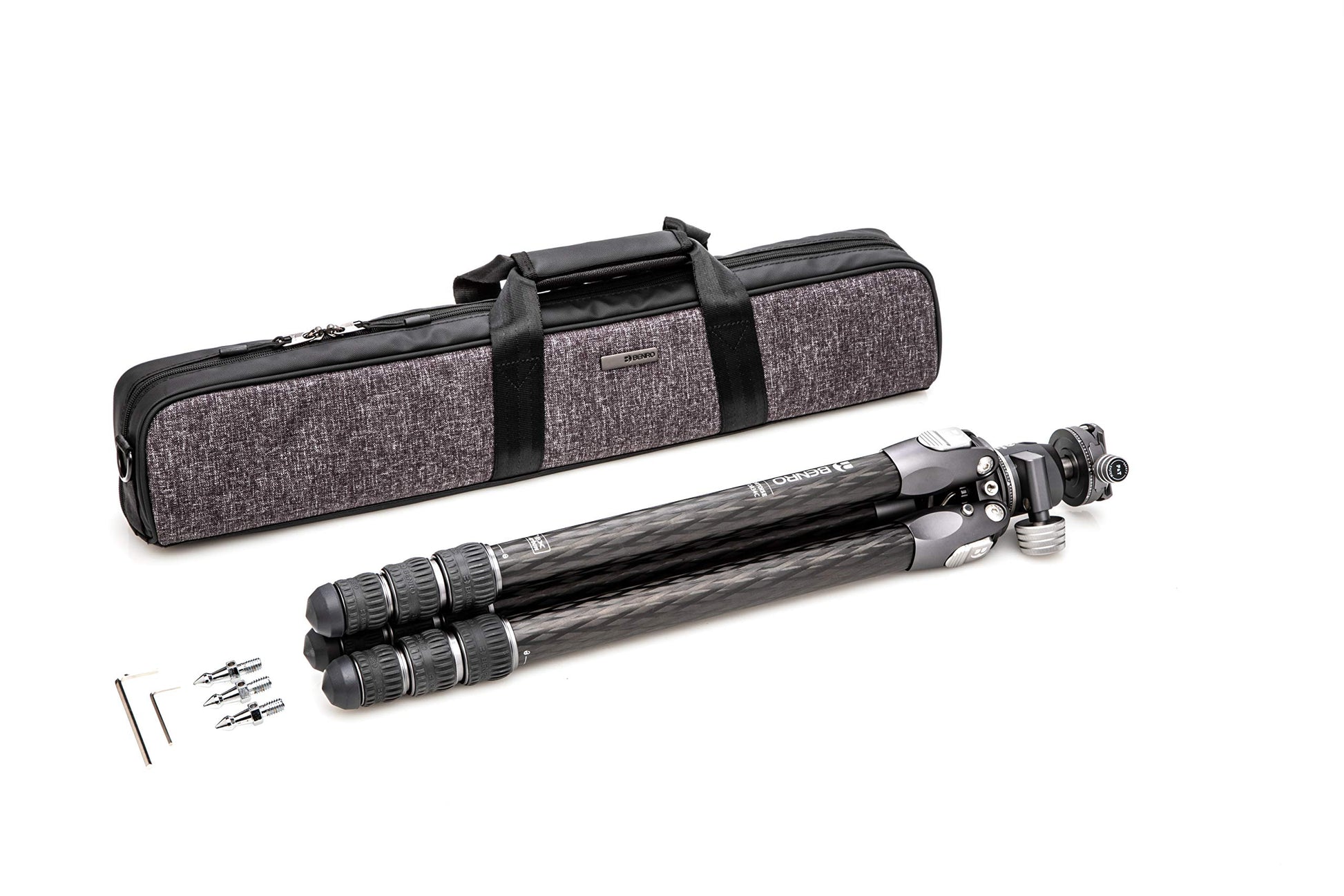 Benro Tortoise Columnless Carbon Fibre Three Series Tripod with GX35 Ball Head
