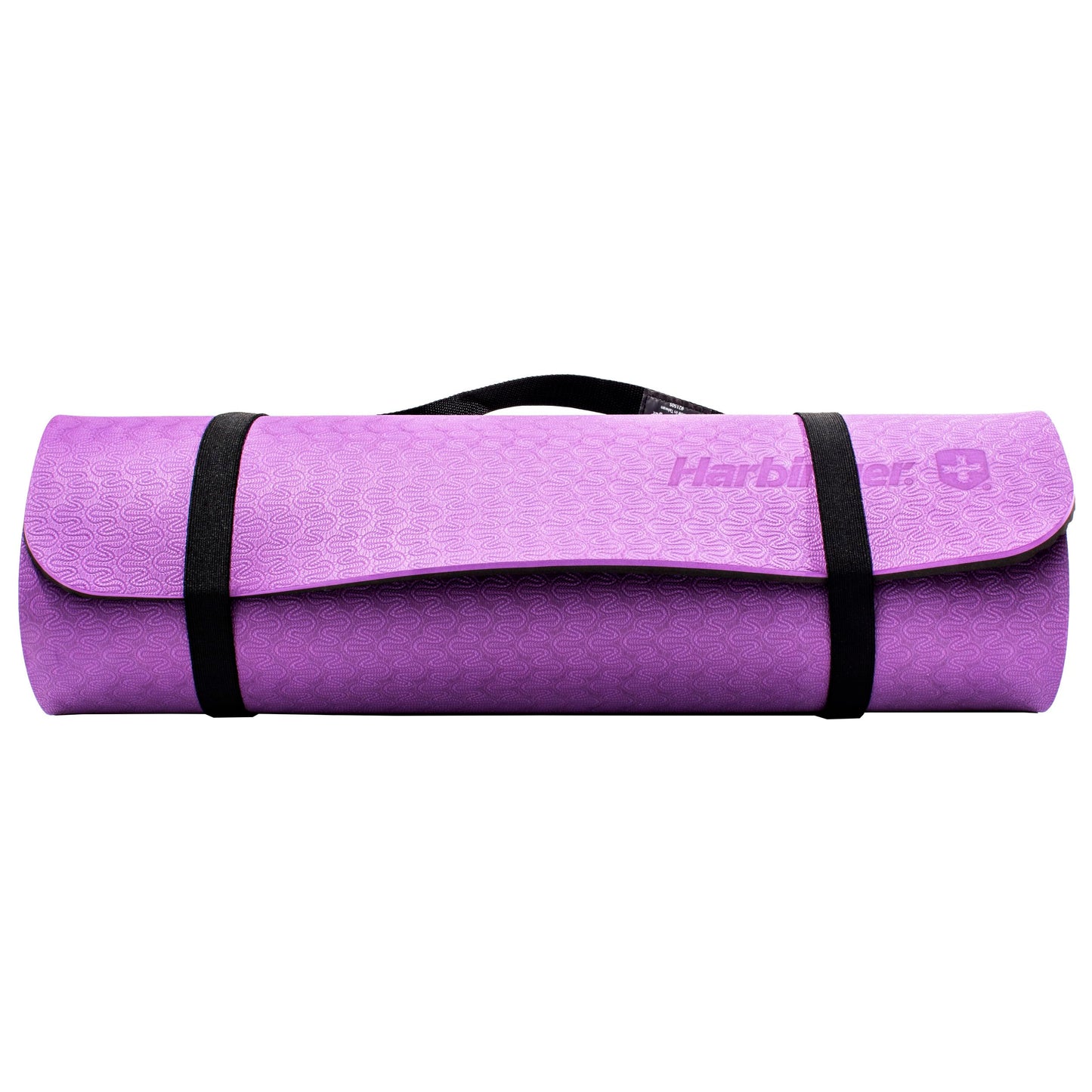 Harbinger - Esterilla de ejercicio de espuma reciclable Eco Fit de 0,95 cm, color morado