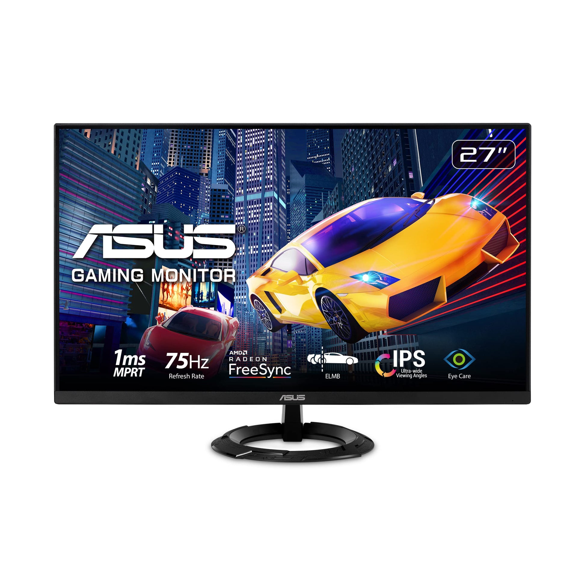 ASUS MONITOR LED 27" (VZ279HEG1R) 1920 X 1080,75HZ, IPS,HDMI,VGA