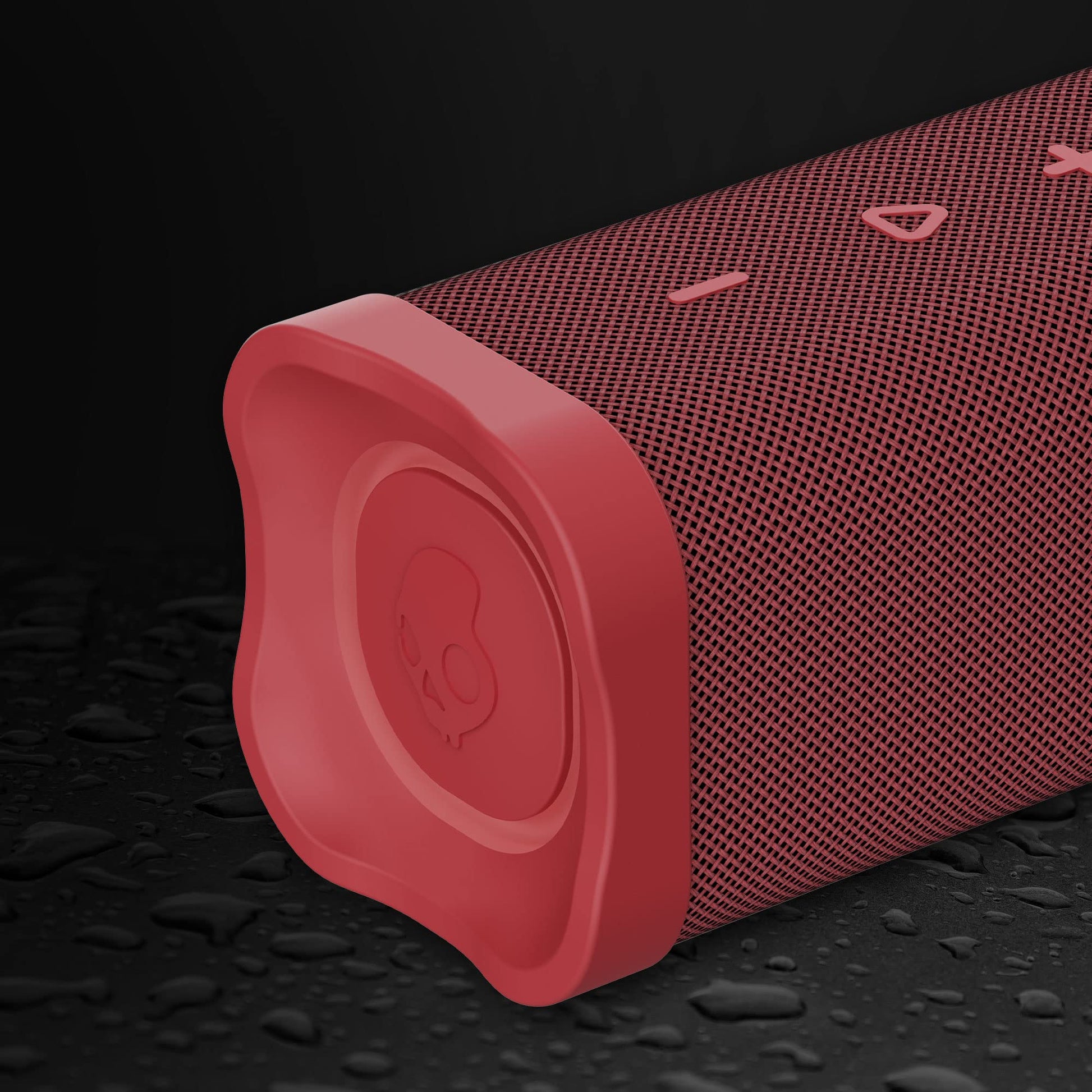 Skullcandy Terrain - Altavoz inalámbrico Bluetooth IPX7 Impermeable con radiadores pasivos duales Personalizados, batería de 14 Horas, muñequera de Nailon y estéreo inalámbrico Verdadero