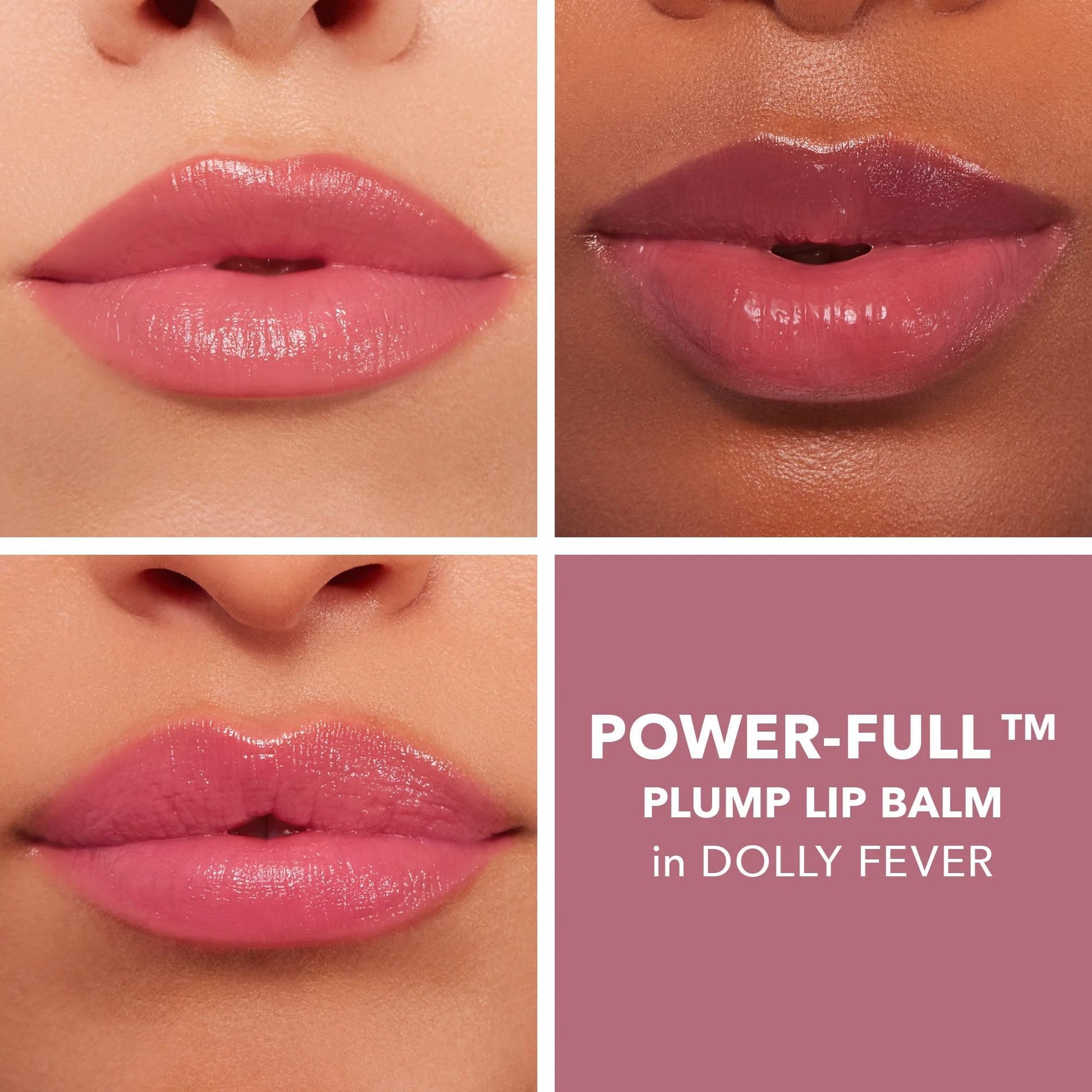 Buxom Power-full Plump Lip Balm, Dolly Fever, 0.17 fl. oz.