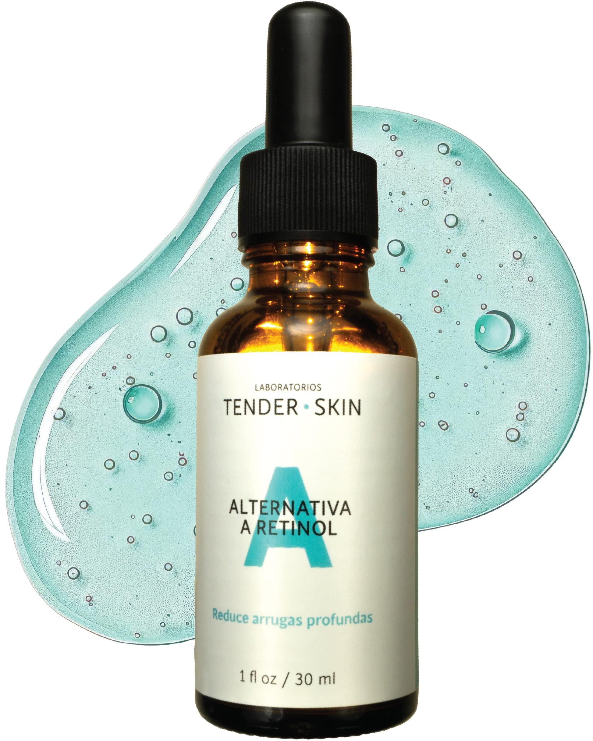 Tenderskin Sérum Rostro Alternativa a Retinol reduce arrugas profundas y repara la piel, 30ml