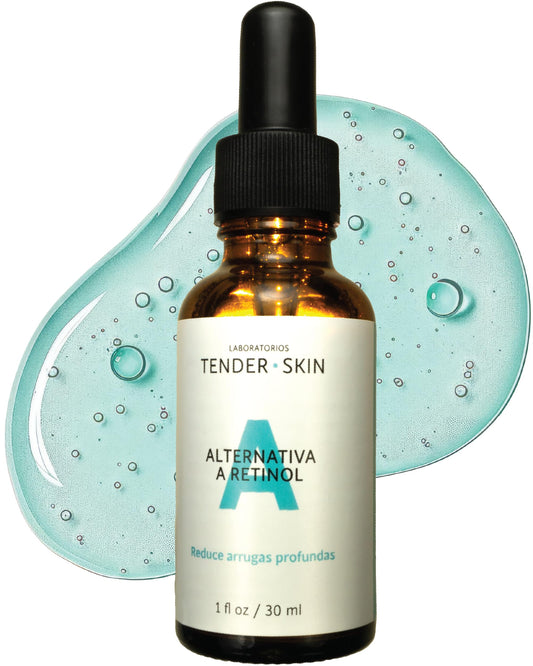 Tenderskin Sérum Rostro Alternativa a Retinol reduce arrugas profundas y repara la piel, 30ml