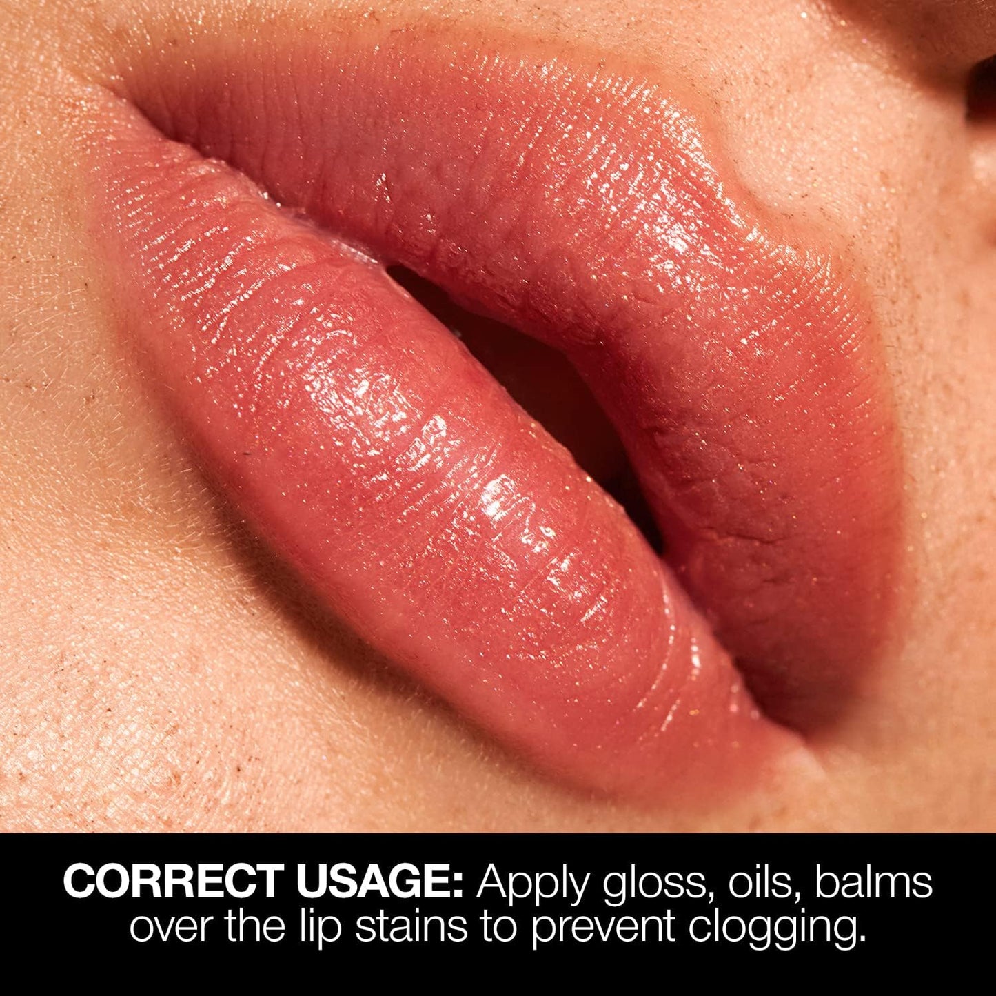 Tinte para Labios Palladio Rose Hidratante e Impermeable de Larga Duración