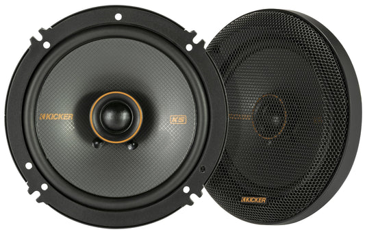 Altavoces Coaxiales Kicker 51KSC6504 Ks-series 6.5 Pulgadas Tweeters 0.75 Pulgadas 4 Ohmios