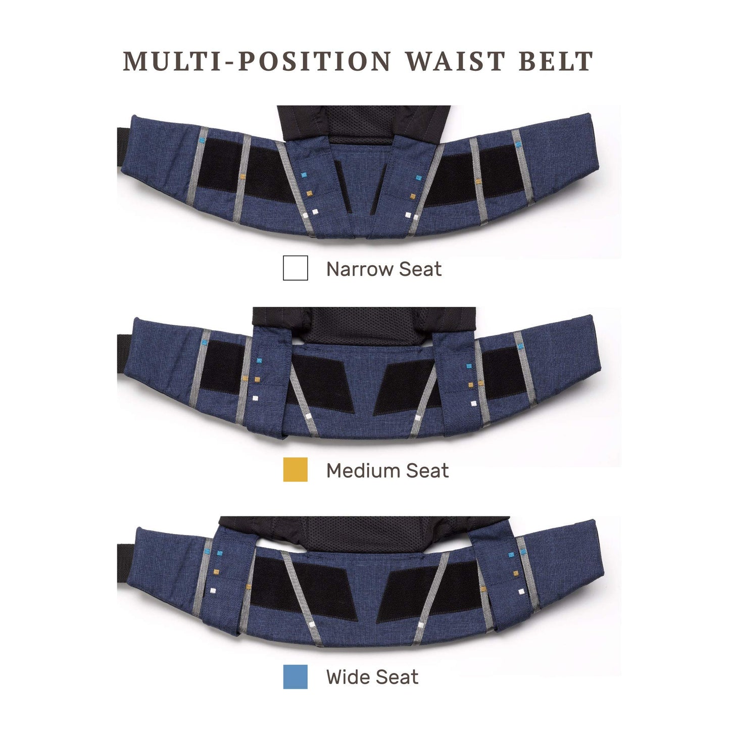 Portabebé Ergonómico Baby Carrier Indigo 6 en 1