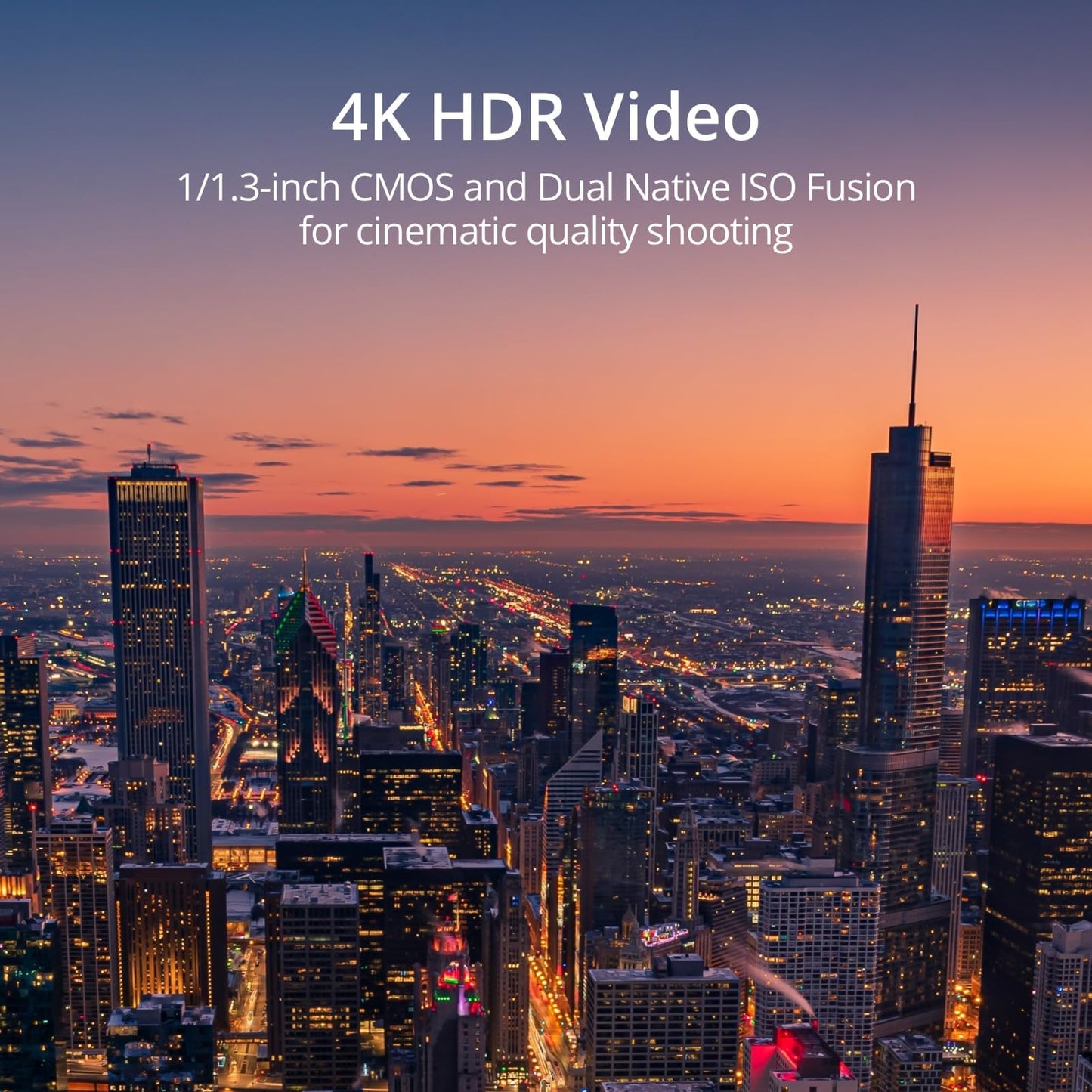 DJI Mini 3, Dron Mini con cámara Ligero y Plegable con vídeo 4K HDR, 38 min de Tiempo de Vuelo, Grabación Vertical y Funciones Inteligentes
