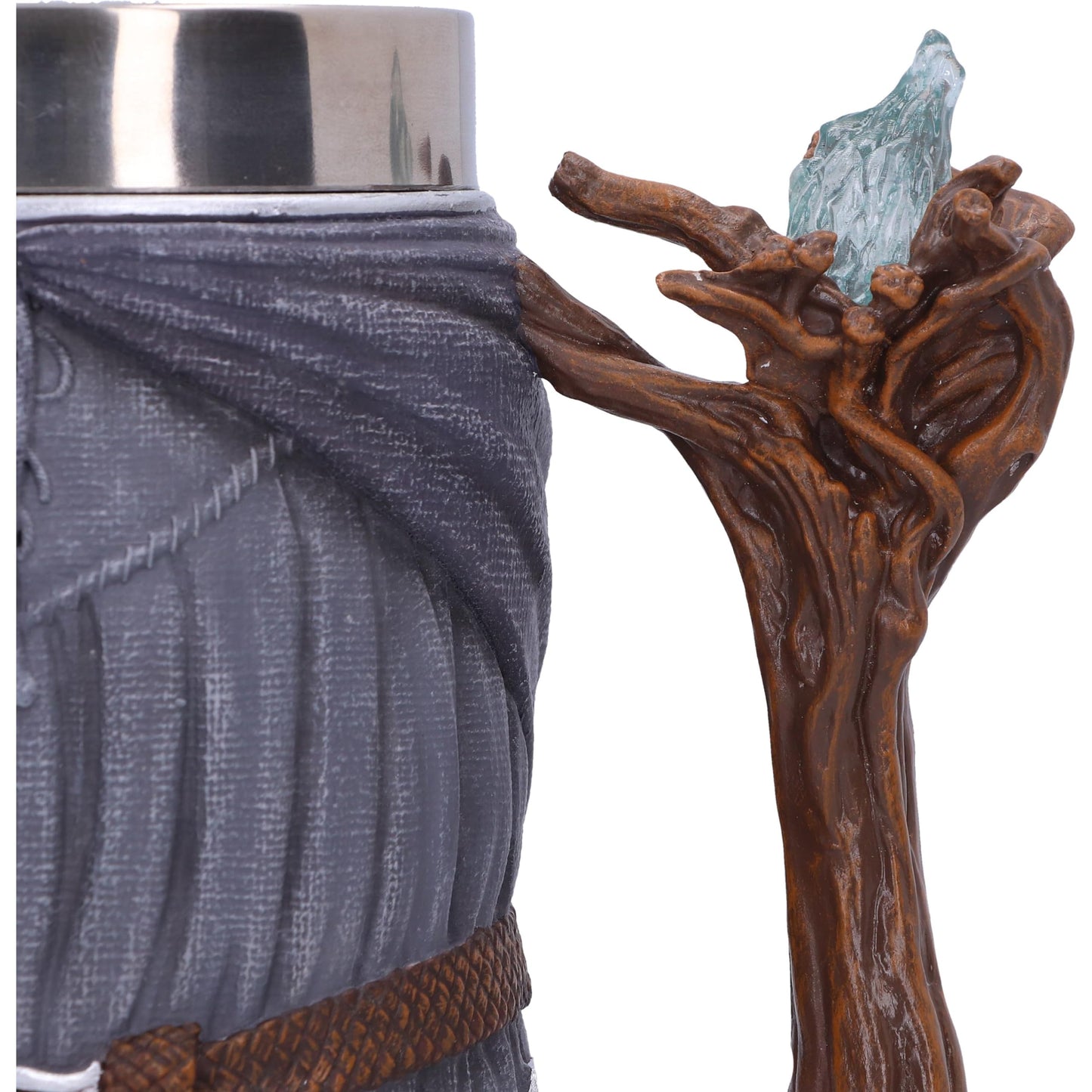 Tankard Nemesis Now Gris de Resina 15,5 cm Gandalf The Grey para Fans de El Señor de los Anillos