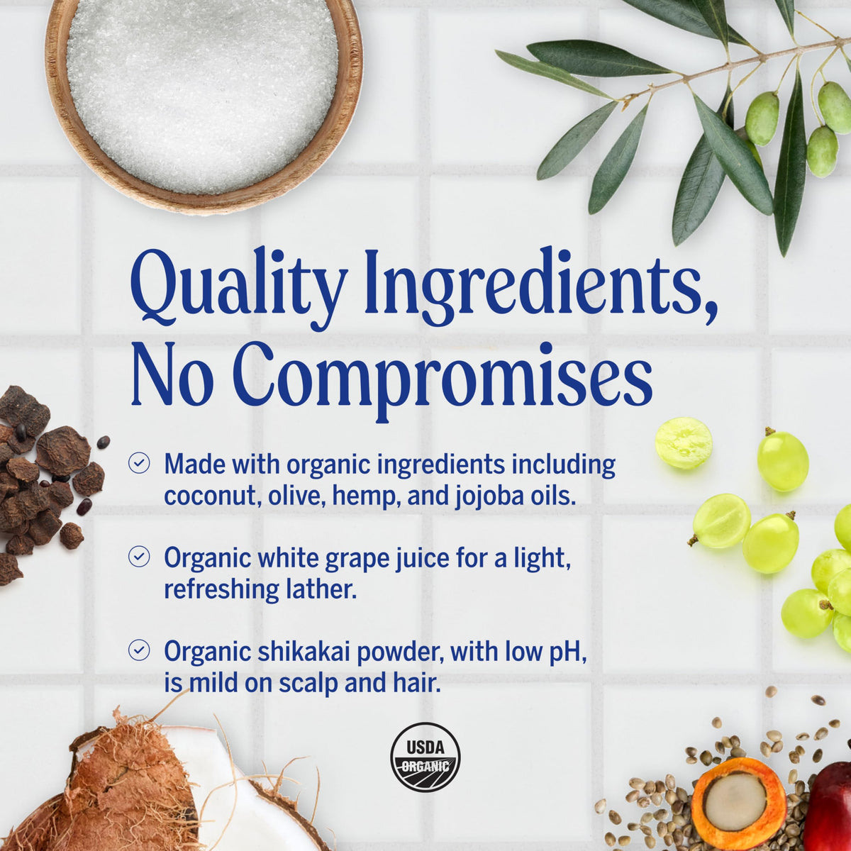 Dr. Bronner's | Jabón líquido de azúcar orgánico, elaborado con aceites vegetales, Shikakai y azúcar, usos 4 en 1: manos, cuerpo, rostro y cabello; limpia, hidrata y nutre - Árbol de Té, 1.9 L