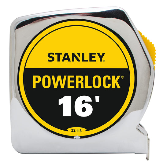 Cinta Métrica PowerLock Stanley 16 Pies 2 Piezas