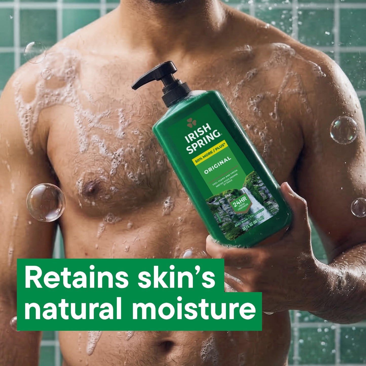 IRISH SPRING ORIGINAL CLEAN 30oz PUMP