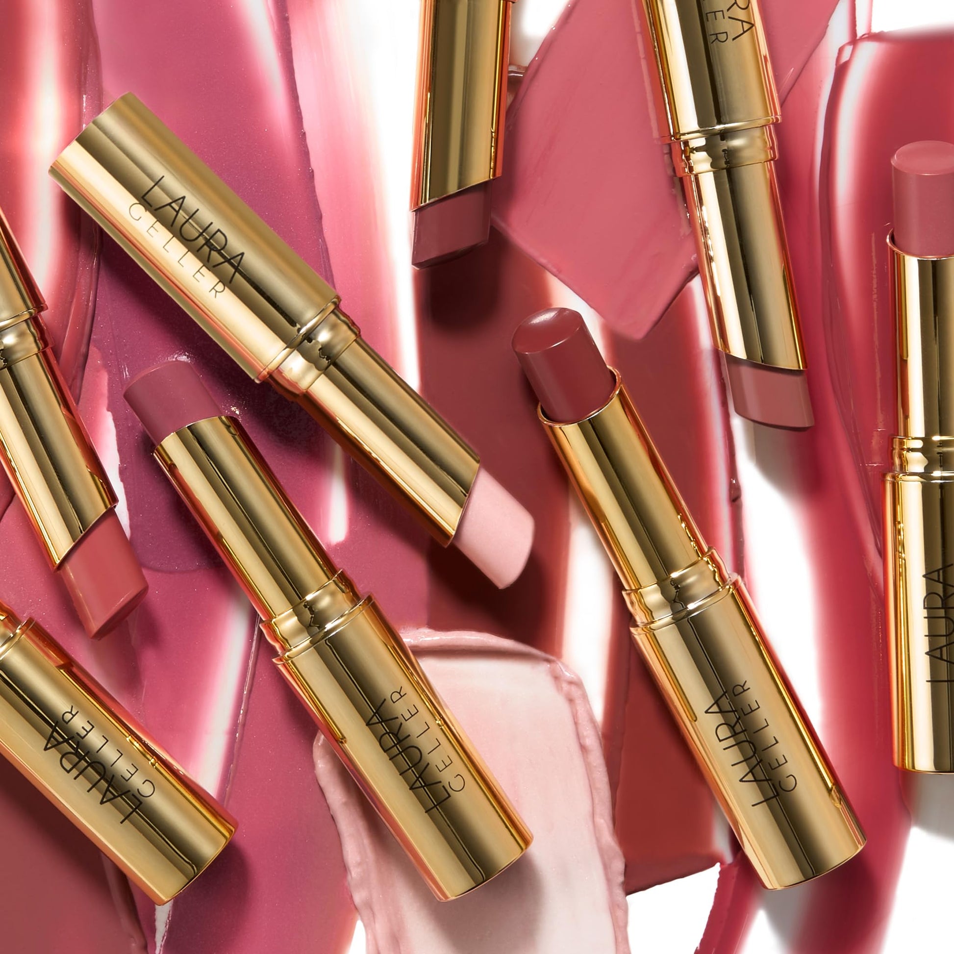 LAURA GELLER NEW YORK Bálsamo labial hidratante tintado Jelly Balm - In the Buff - Vitamina E hidratante - Acabado semibrillante