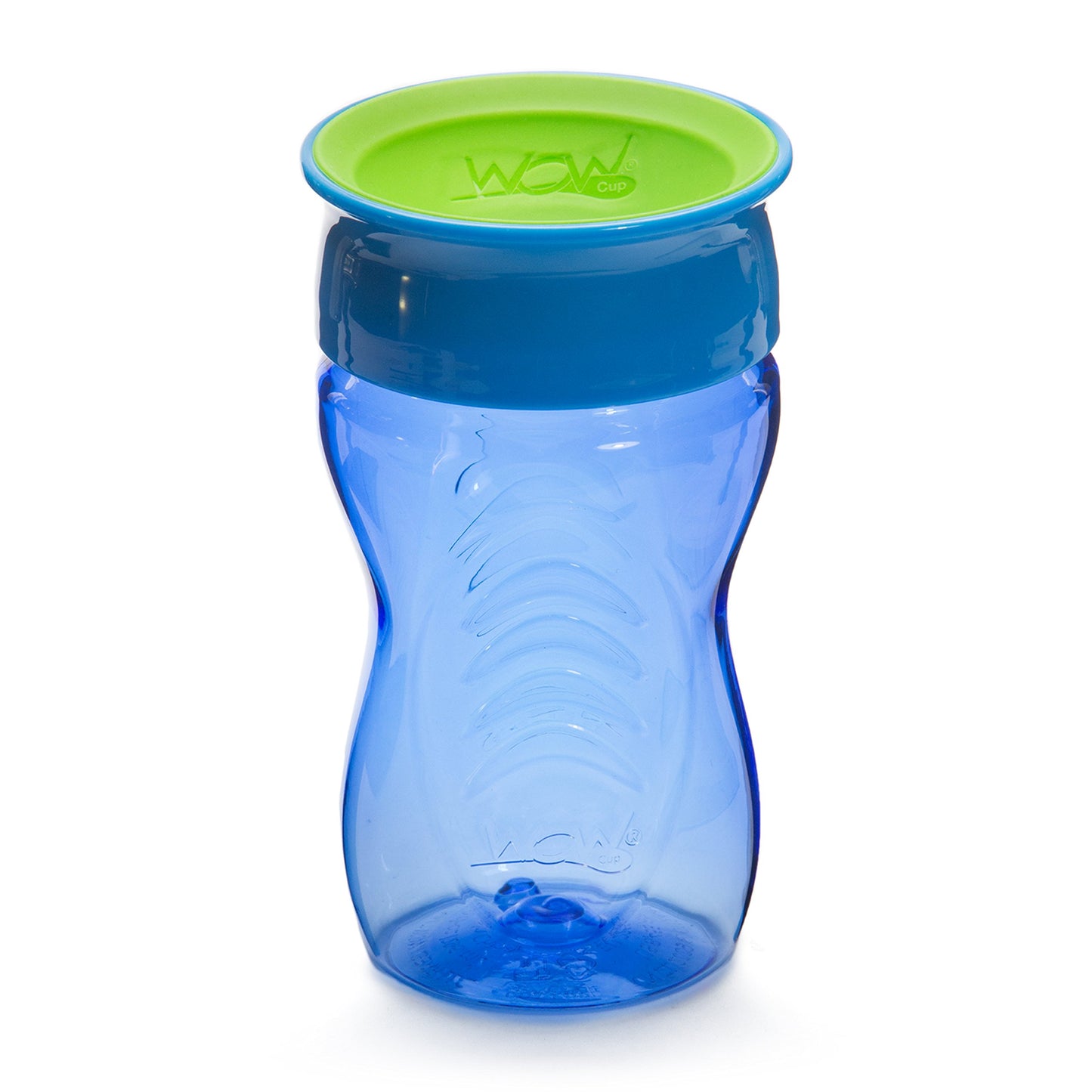 Taza Wow para niños 360 taza para beber, azul, 10 onzas / 296 ml