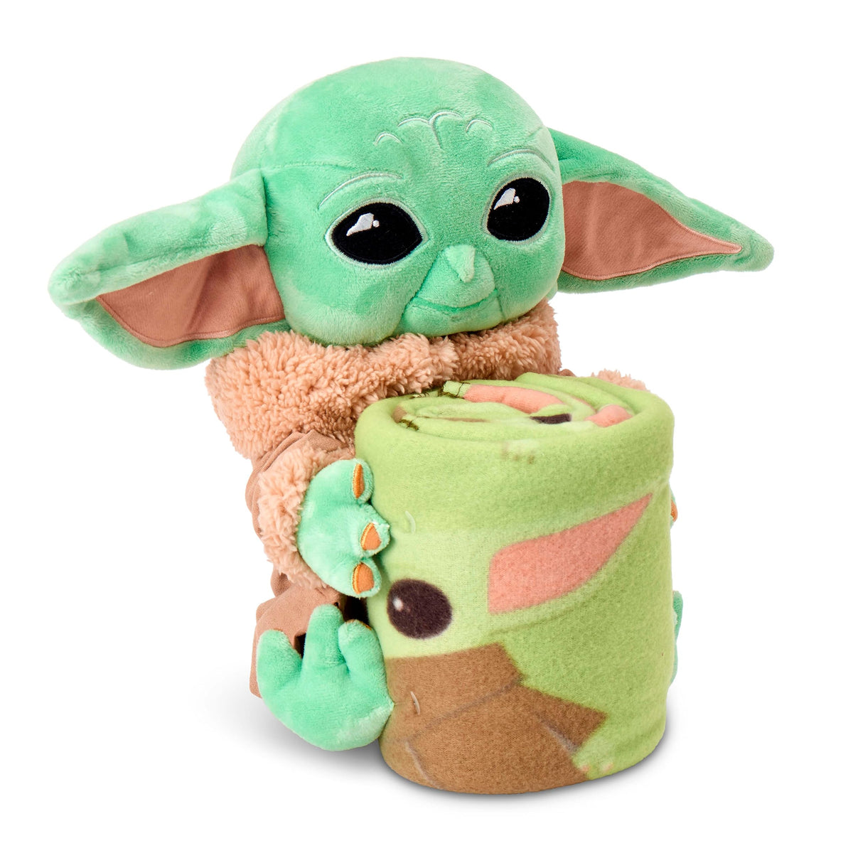 Northwest Star Wars - Juego de Manta de Almohada y Forro Polar The Mandalorian Character Hugger, 40 x 50 Pulgadas, el niño
