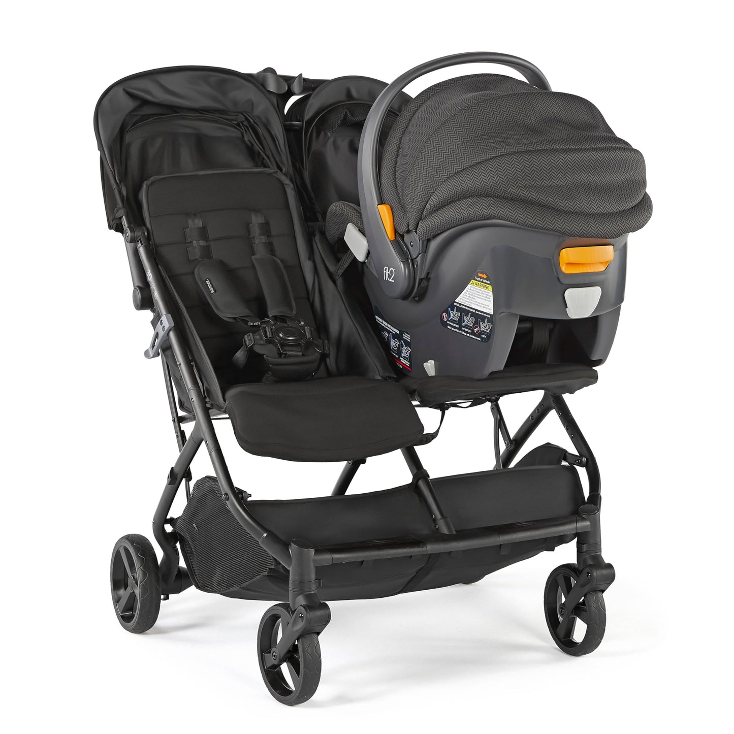Cochecito Doble Summer Infant Negro Compacto y Plegable