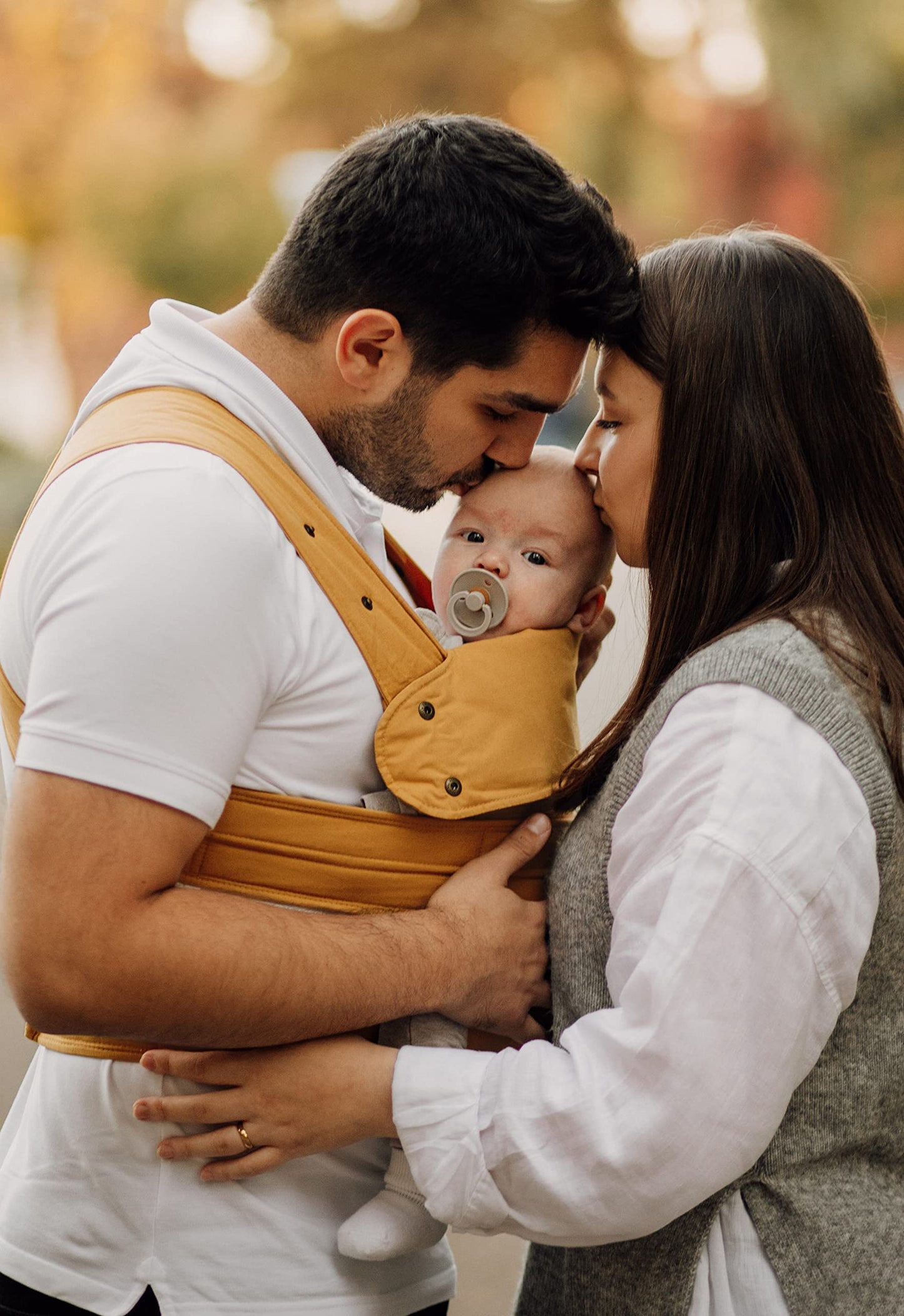 Portabebés Ajustable Marsupi Butterscotch Algodón Orgánico Talla XL