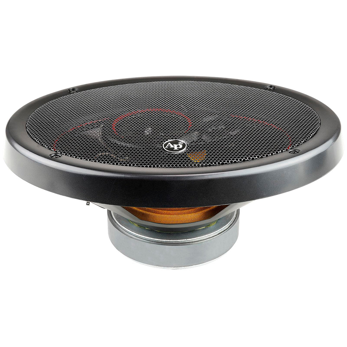 Altavoz Triaxial para Coche Audiopipe Negro Cono de Inyección 3 Vías 400 Vatios