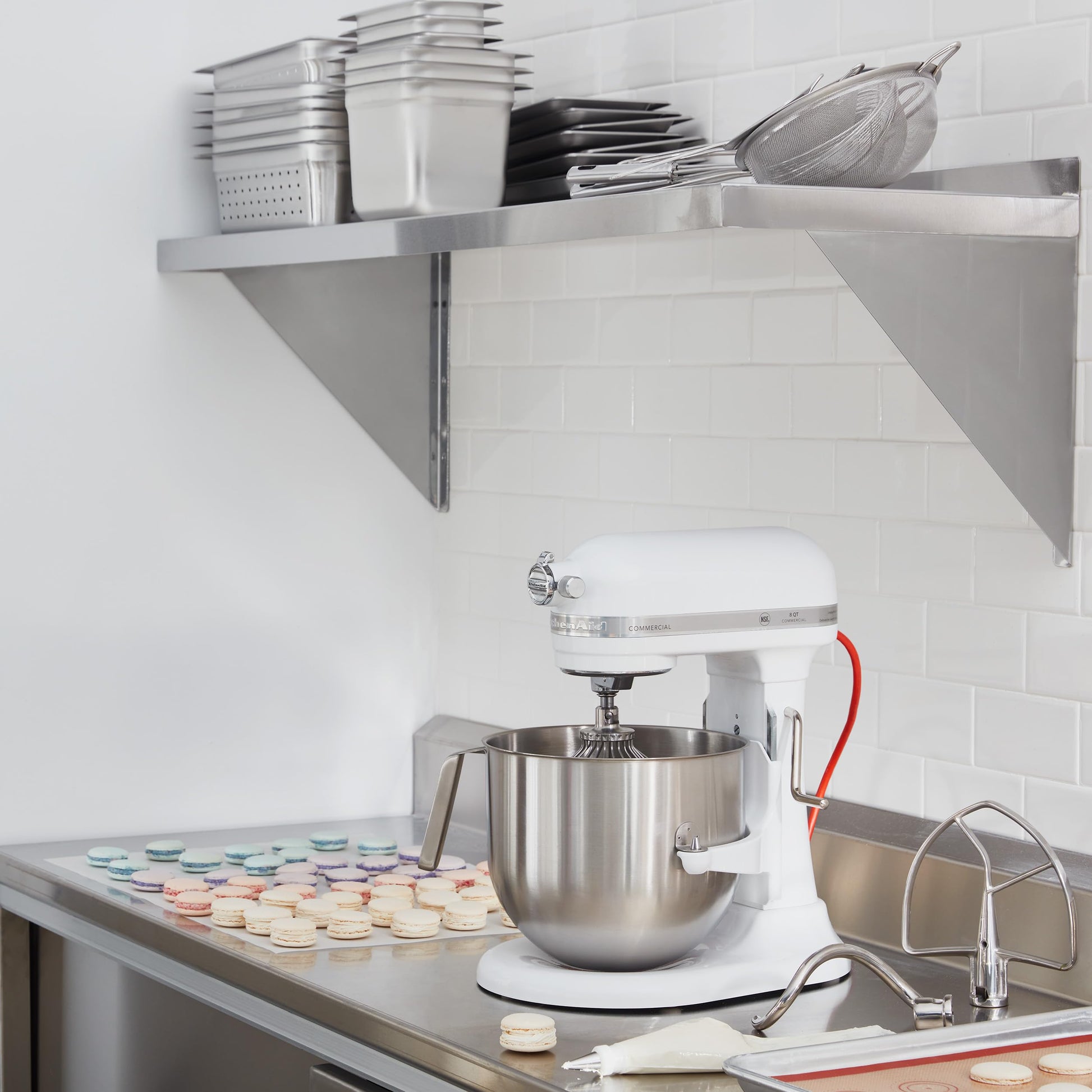 KitchenAid KSM8990WH Mixers,, Blanco