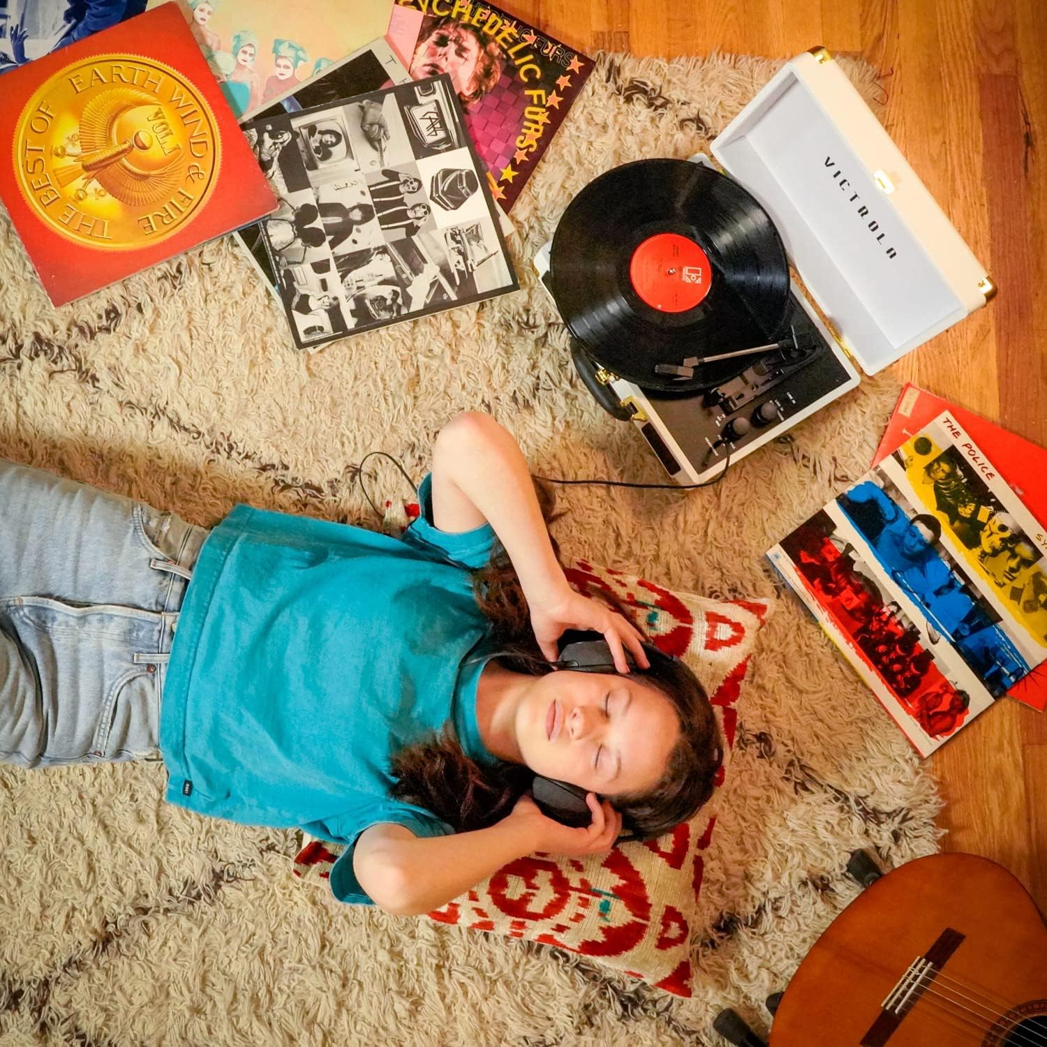 Tocadiscos Maleta Bluetooth Victrola Negro Journey+