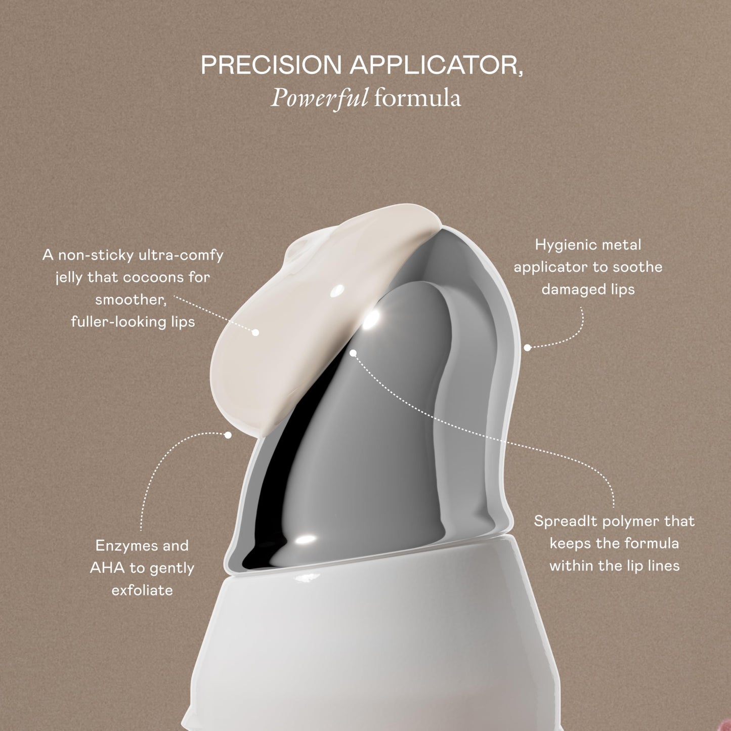 EADEM- CUIDADO DE LABIOS DE LUJO: Le Chouchou en Butter Mochi proporciona un bálsamo labial nutritivo que hidrata, suaviza y realza los labios con un acabado transparente y brillante para una aparienc