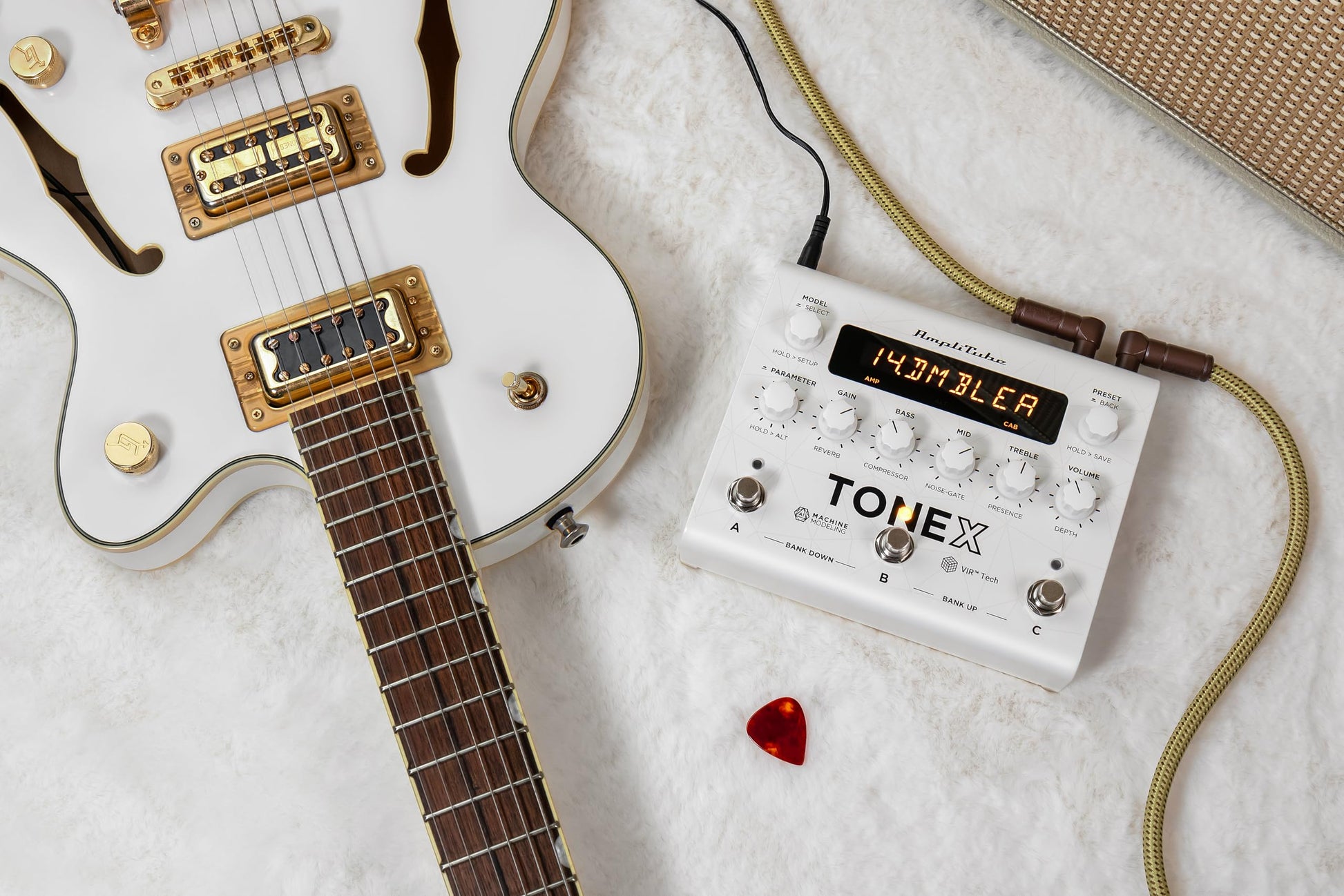 IK Multimedia TONEX Pedal Edición Limitada AI Machine Learning Pedal multi efectos: modelo de tono cualquier amplificador de guitarra eléctrica, pedal de guitarra, pedal de distorsión, pedal de