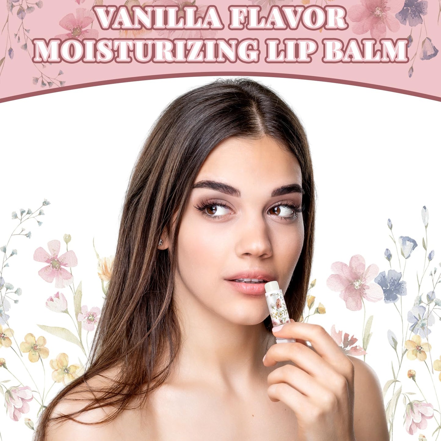 Bálsamo Labial Siifert Vainilla Flor Silvestre Regalo de Despedida de Soltera para Mujer