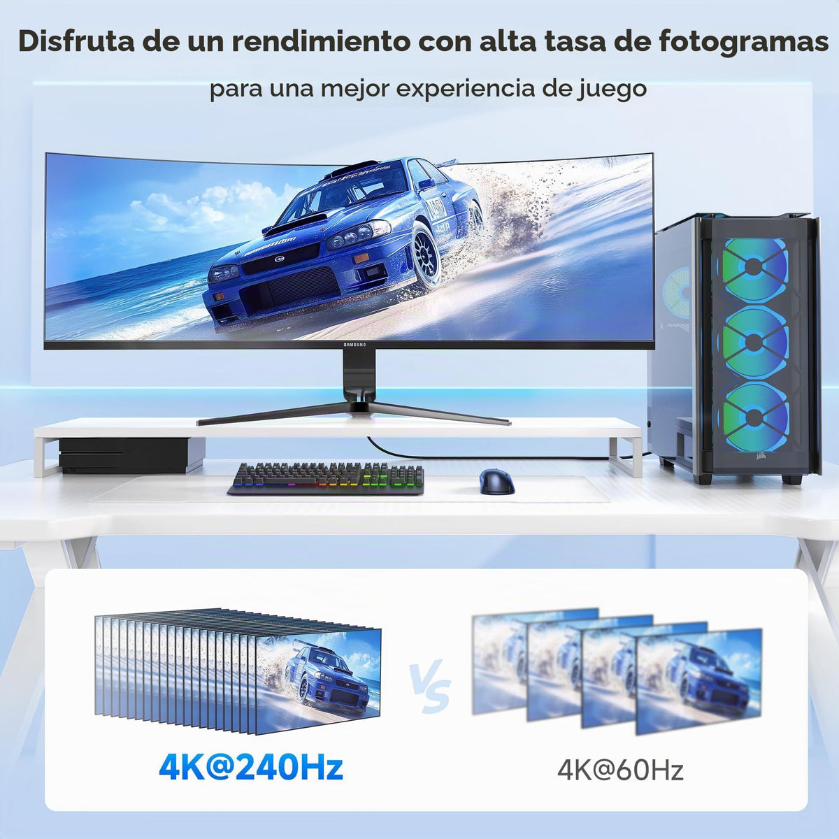 Adaptadores HDMI 2.1 Cable Matters Negro Paquete de 2 8K