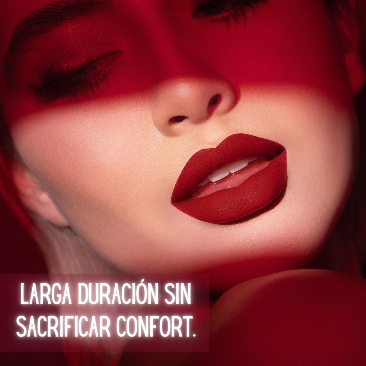 GOC Lip Velvet Liquid Lipstick | Labial | Maquillaje | Es de larga duración | Acabado aterciopelado y suave | Color intenso | Permite una fácil y uniforme aplicación | 3.5 ml | Color Crazy | Modelo GLV12