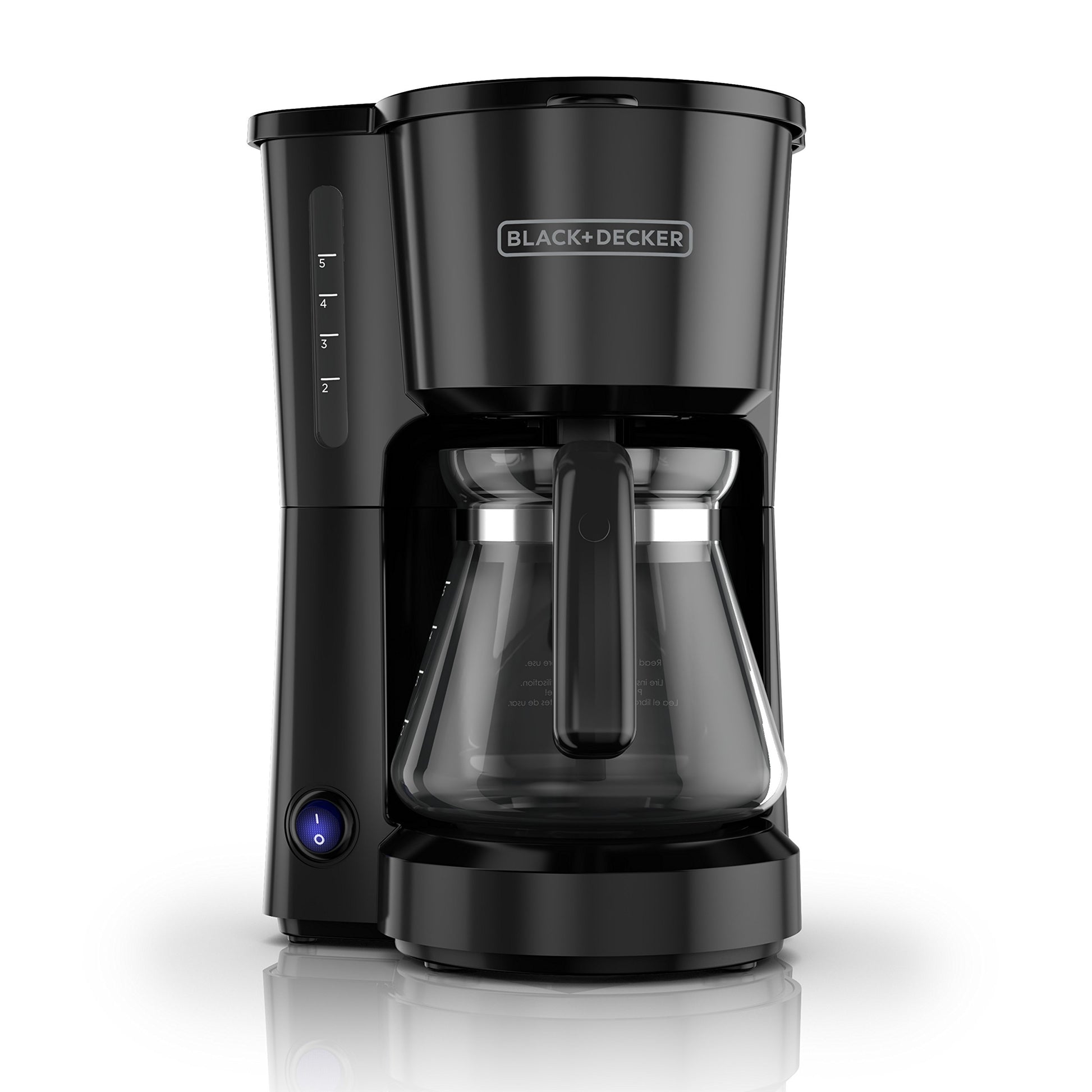 Black + Decker CM0700BZ Cafetera de 5 tazas, color negro