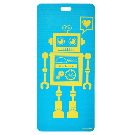 Alfombrilla de Yoga y Ejercicio Merrithew Aqua Pixel The Robot para Niños