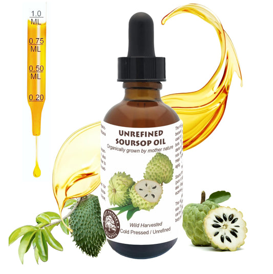 Best Nature's Cosmetics Aceite de Guanábana 60 ml Prensado en Frío - Hidratación - Nutrición - Revitalizante - Hecho en USA