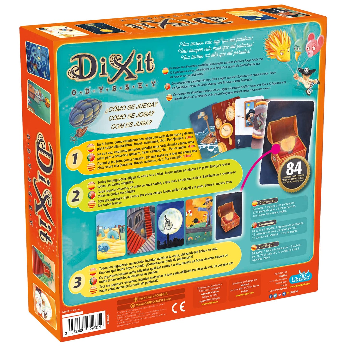 Juego de Mesa Asmodee Dixit Odyssey