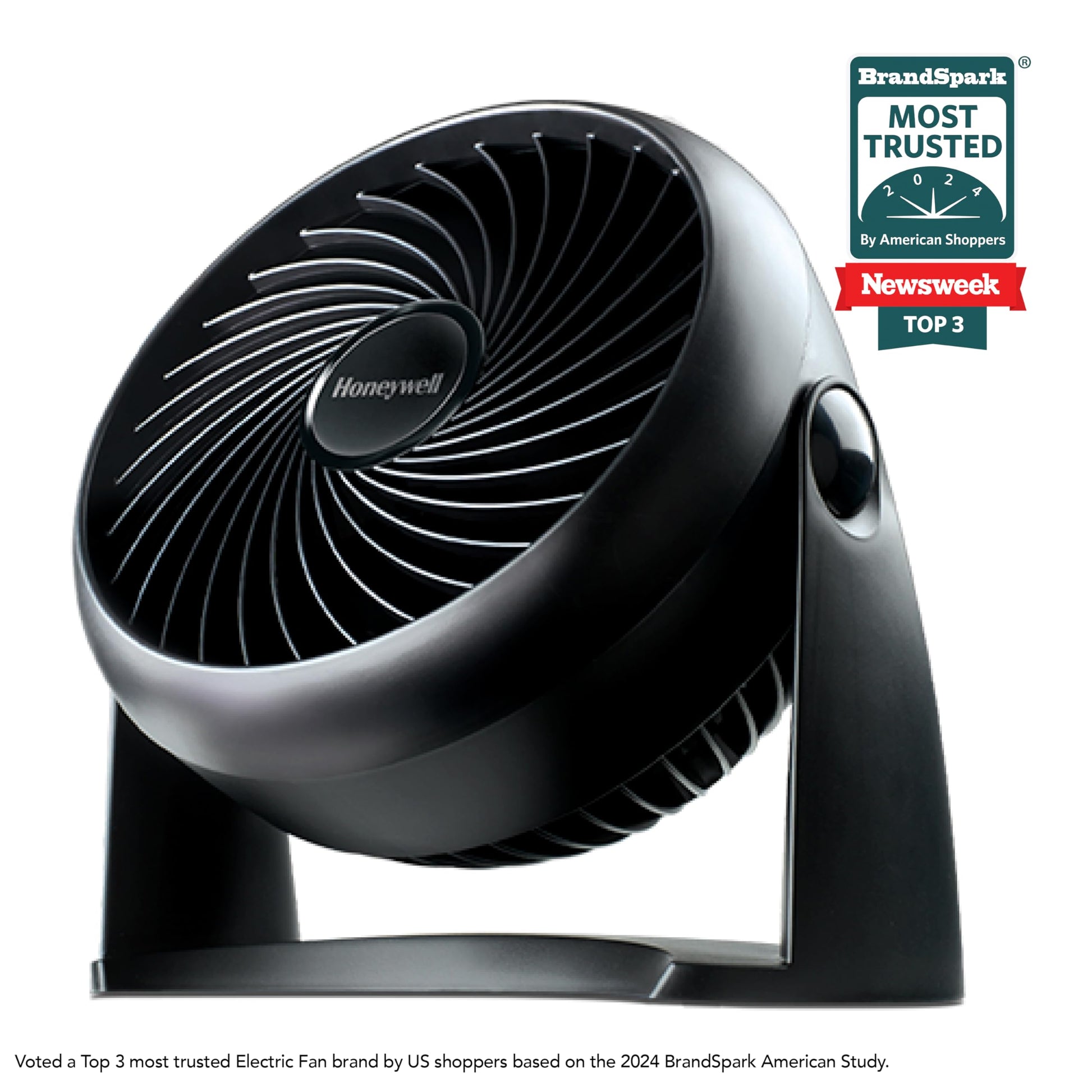 Honeywell HT-900 TurboForce - Ventilador de circulación de aire, color negro, tamaño pequeño