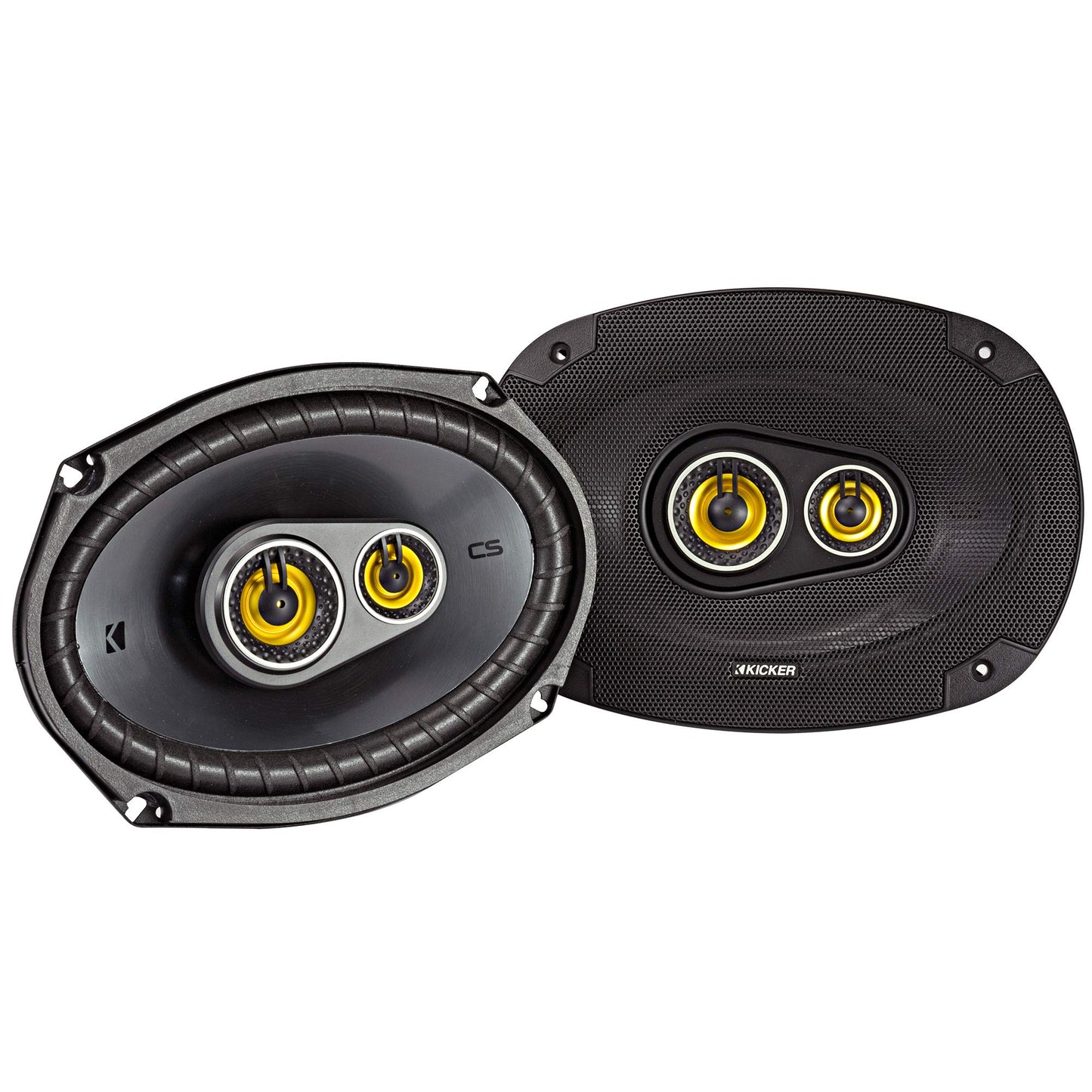 Kicker 46CSC6934 Car Audio 6x9 3-Way Full Range Stereo Speakers Pair CSC693