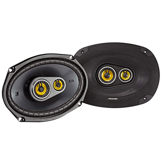 Bocinas Estéreo 3 Vías Kicker CSC693 6x9 para Auto