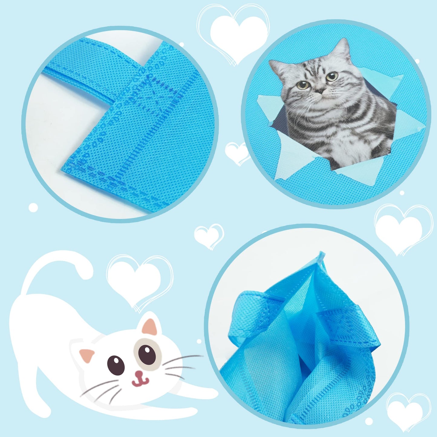 Bolsas de Regalo de Fiesta de Gato para Gatos Temática de Cumpleaños de Mascotas