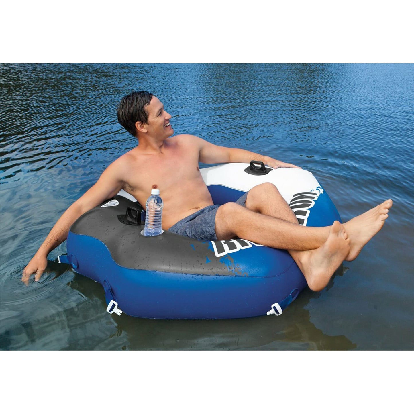 Intex- Inflable connect lounge , para alberca, 51" X 49.5"