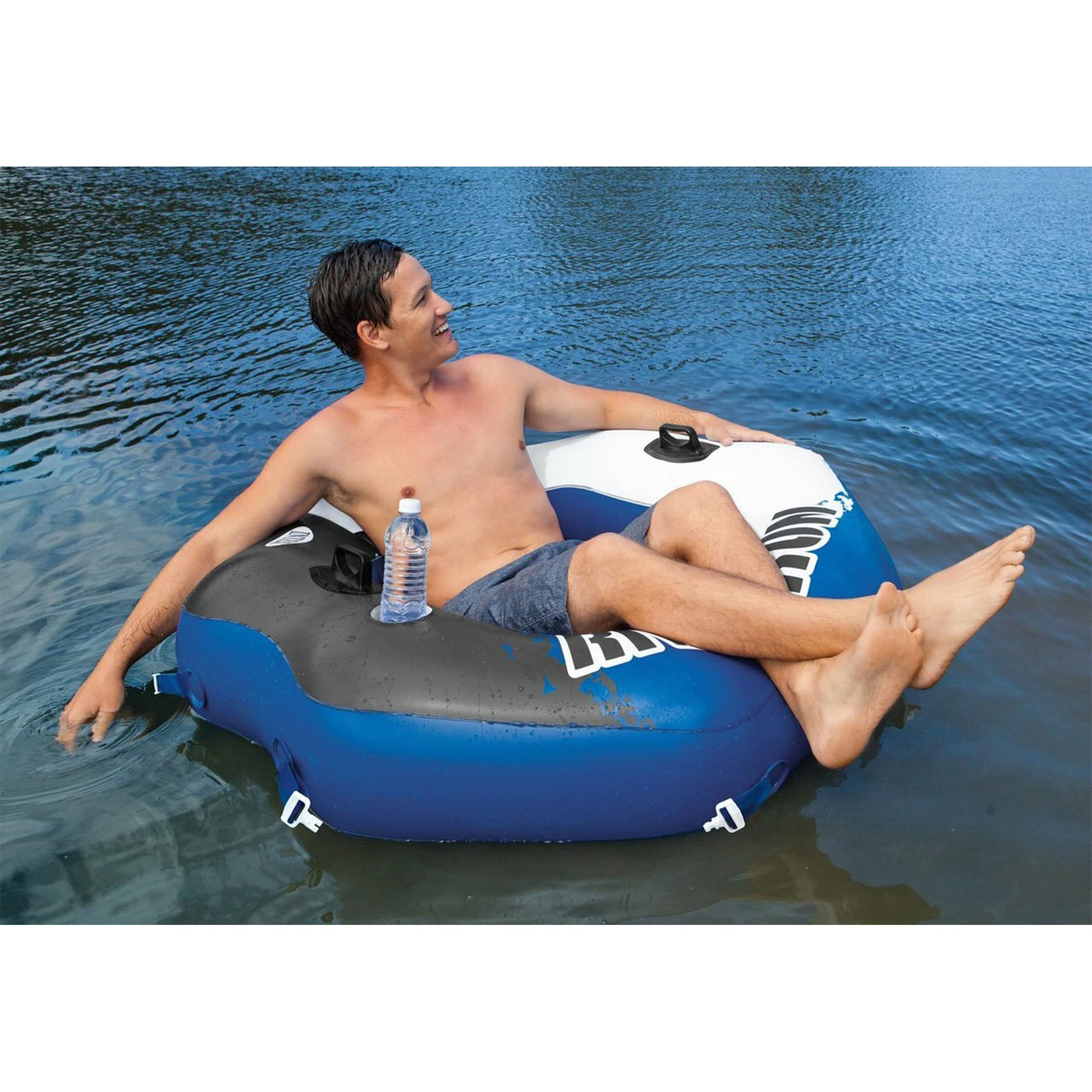 Intex- Inflable connect lounge , para alberca, 51" X 49.5"