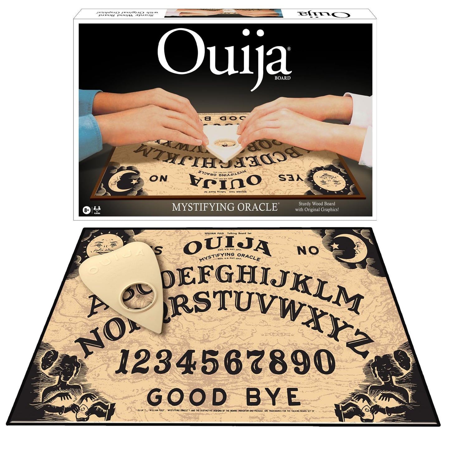 Juego de Mesa Ouija Winning Moves Marrón Clásica