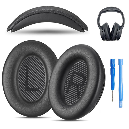 Bose QuietComfort (edición 2023), QC45, QCSE, QC35, QC35 II Combo Pack (AHG-QC-2023-BLACK-COMBO)