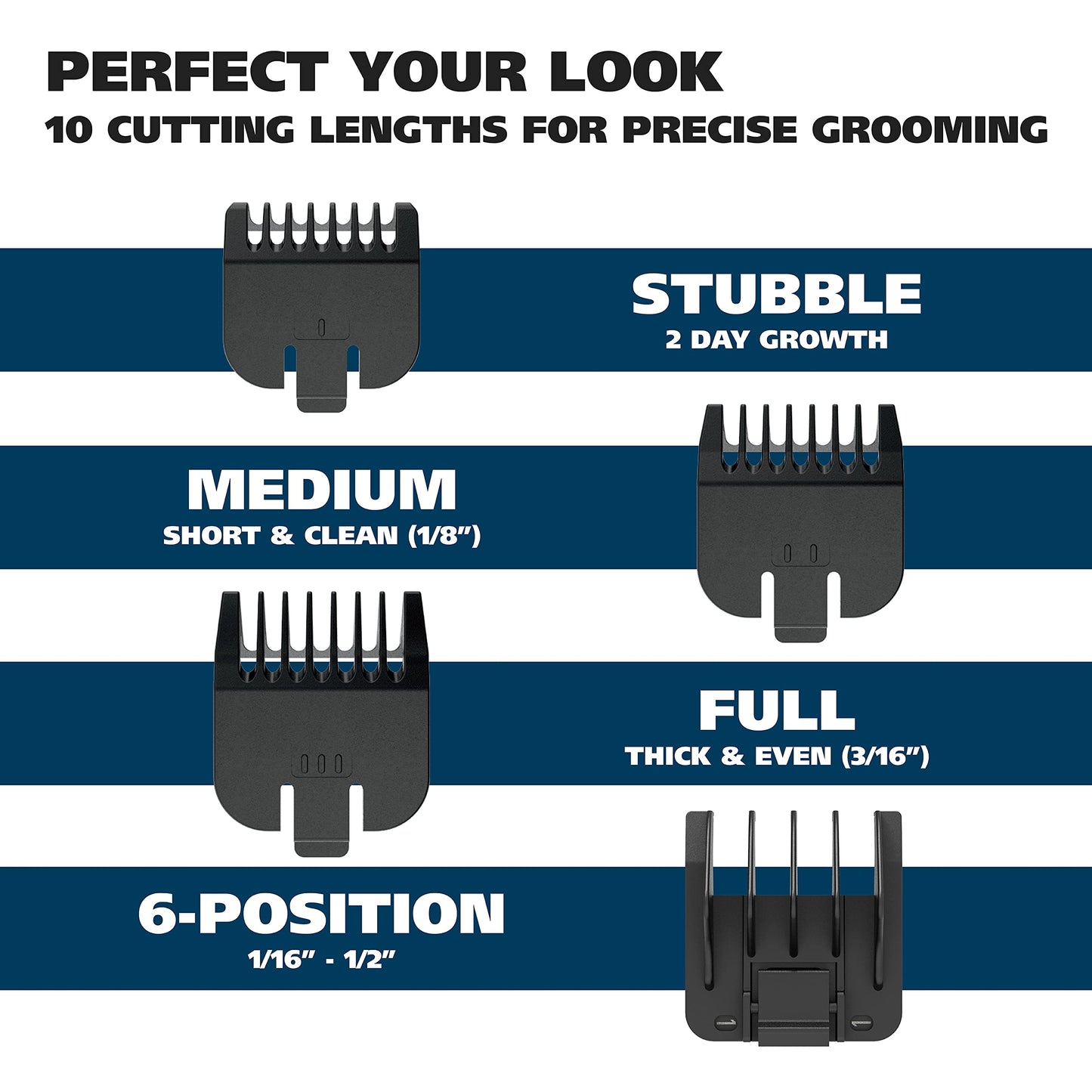 Recortadora Wahl Clipper Groomsman para hombres para barba, bigote. Funciona con pilas. Kit hogar y viajes 9906-717