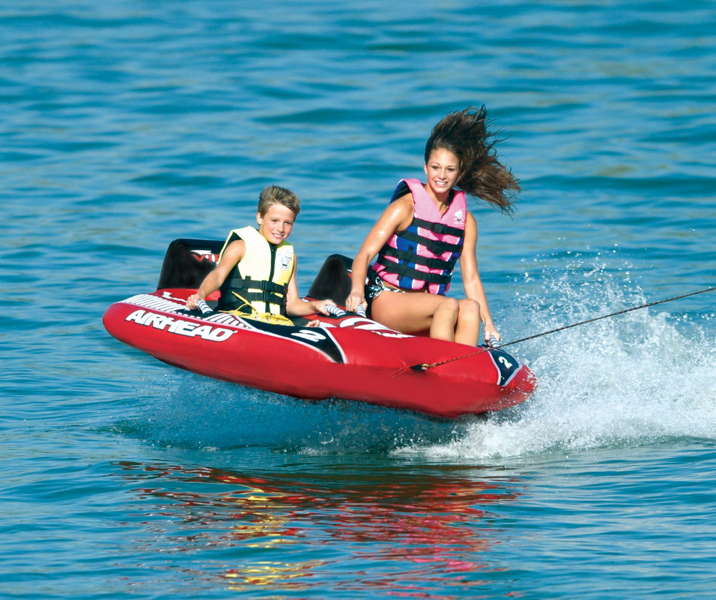 Towable AIRHEAD Viper 2 Rojo para 2 Personas