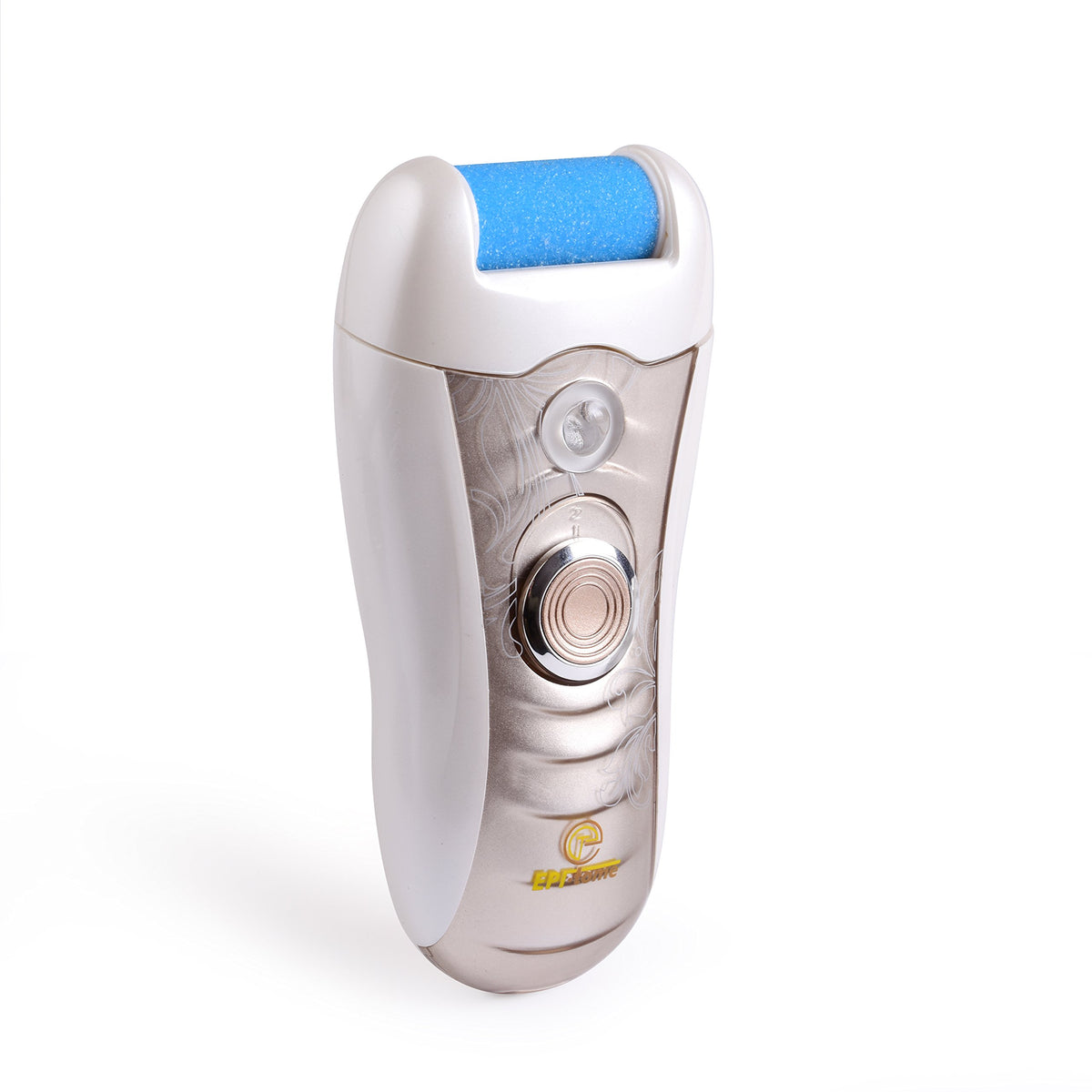Epitome 3 in 1 Lady Wet or Dry Rechargeable Hair Removal Kit (Trimmer, Hair Epilator, Callus Remover) with 2 Mode Power Switch, LED Hair Shaver for Arm, Underarm & Legs (Gold)