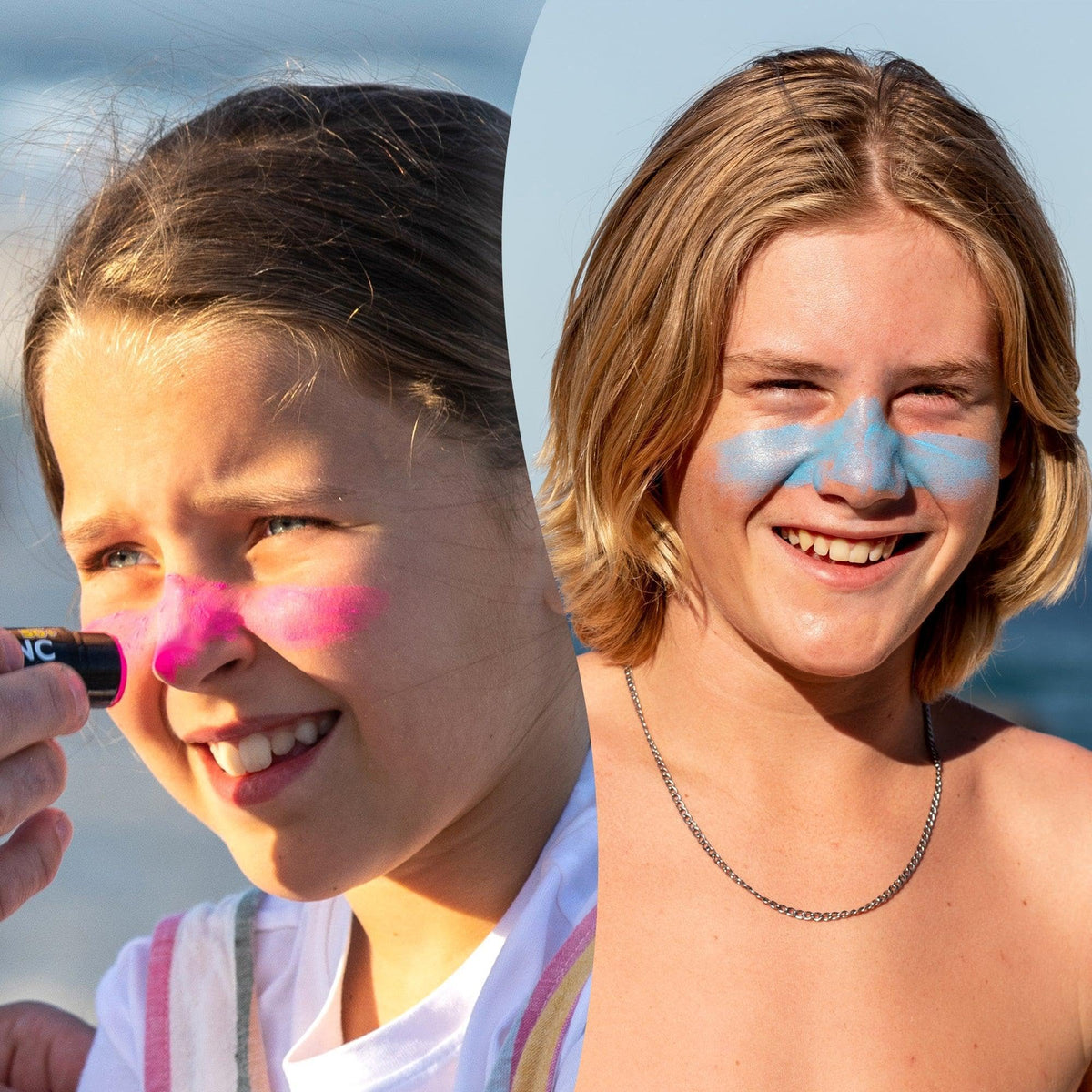 Protector Solar Mineral en Barra Sun Zapper Beach Pack Light Skin Tone, Pink, White & Blue Resistente al Agua Reef Safe Hecho en Australia